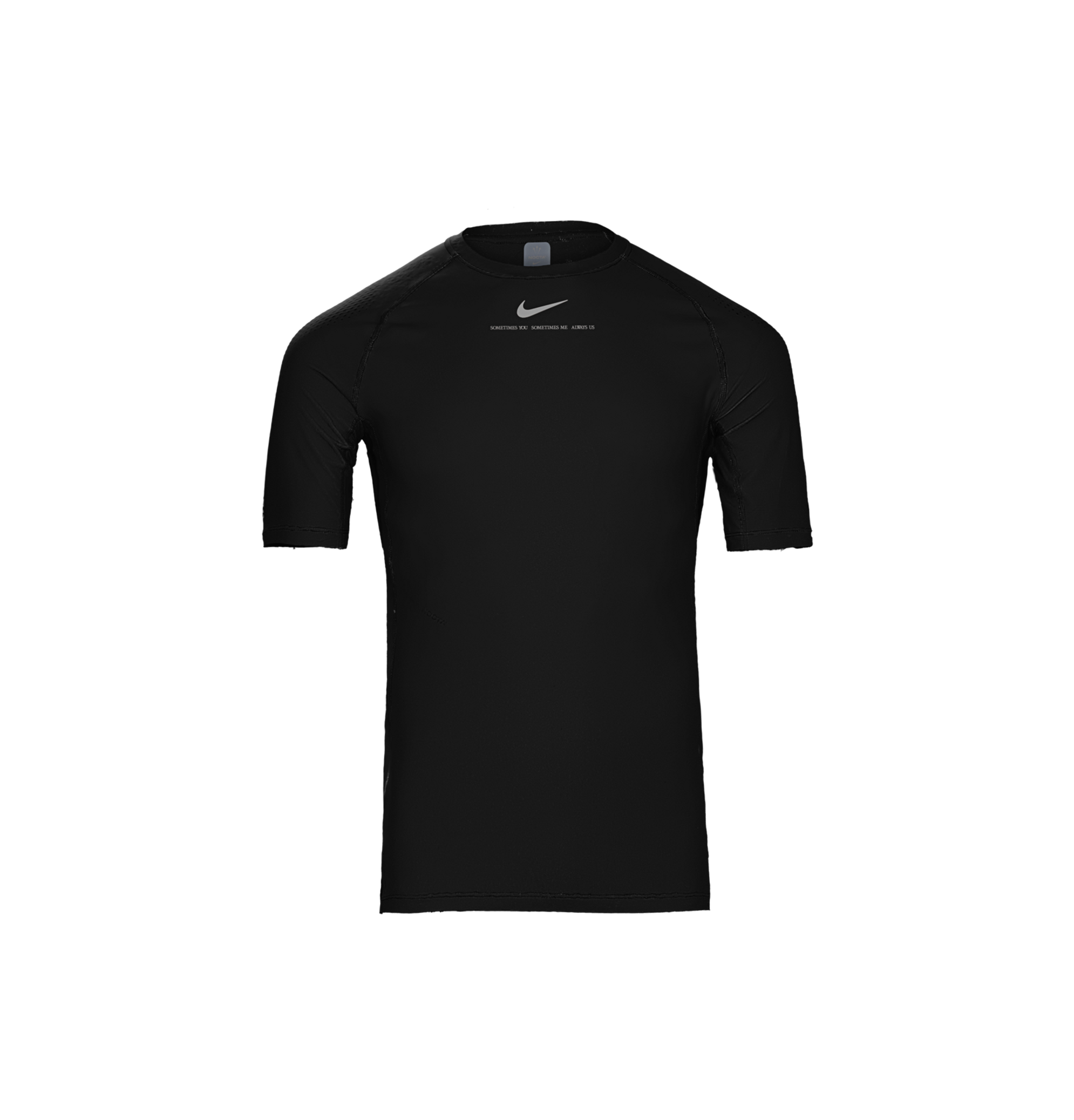 SS BASE LAYER TOP - BLACK image.