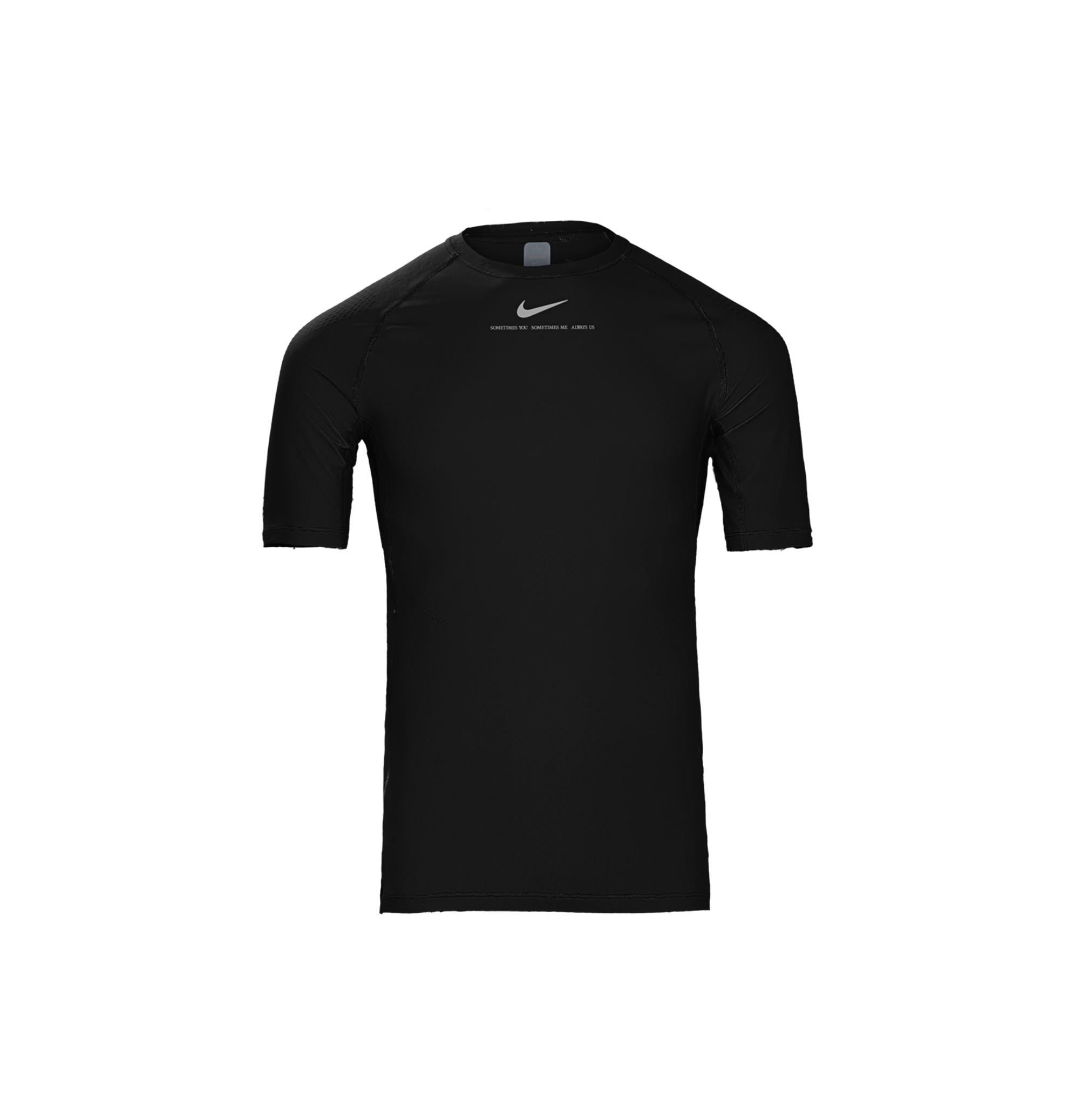 SS BASE LAYER TOP - BLACK image.