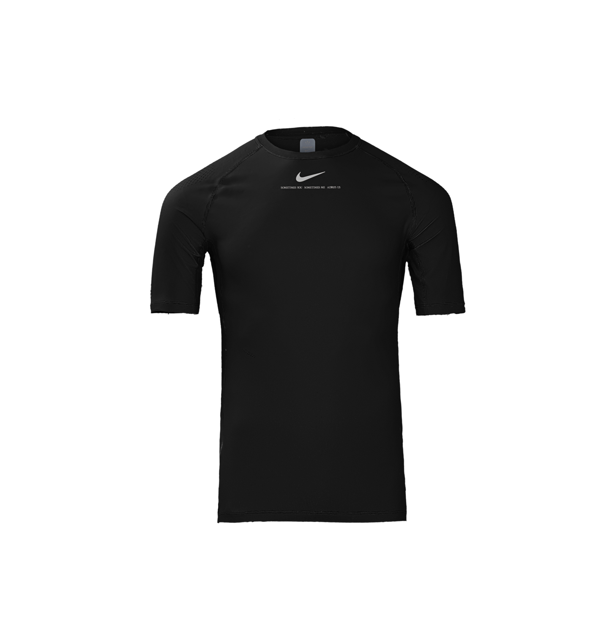 SS BASE LAYER TOP - BLACK image.