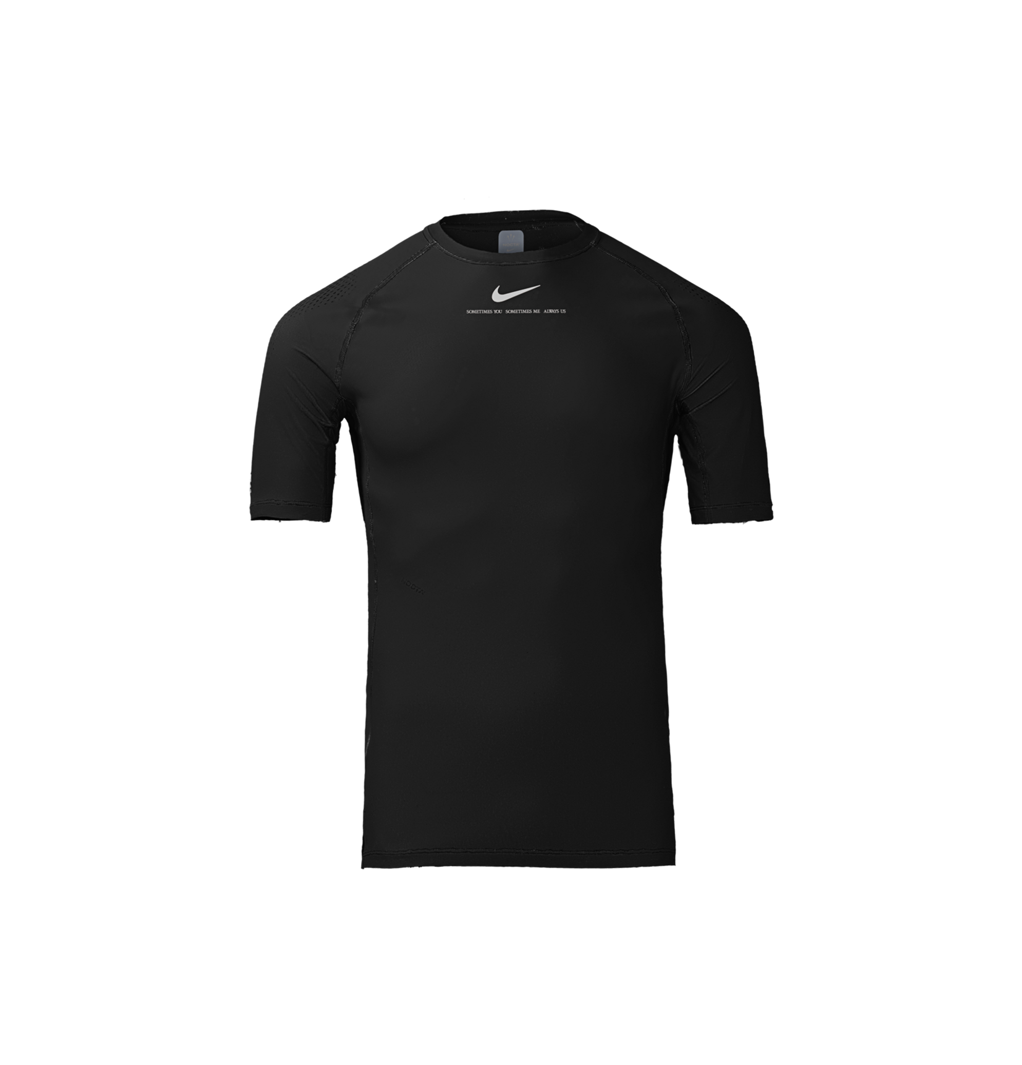 SS BASE LAYER TOP - BLACK image.