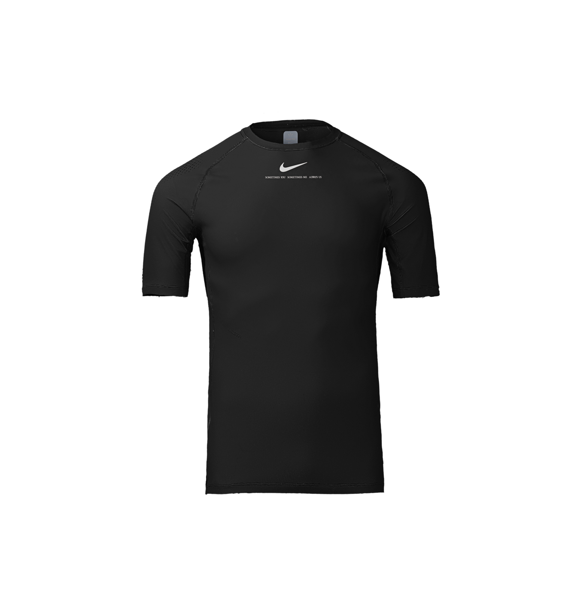 SS BASE LAYER TOP - BLACK image.