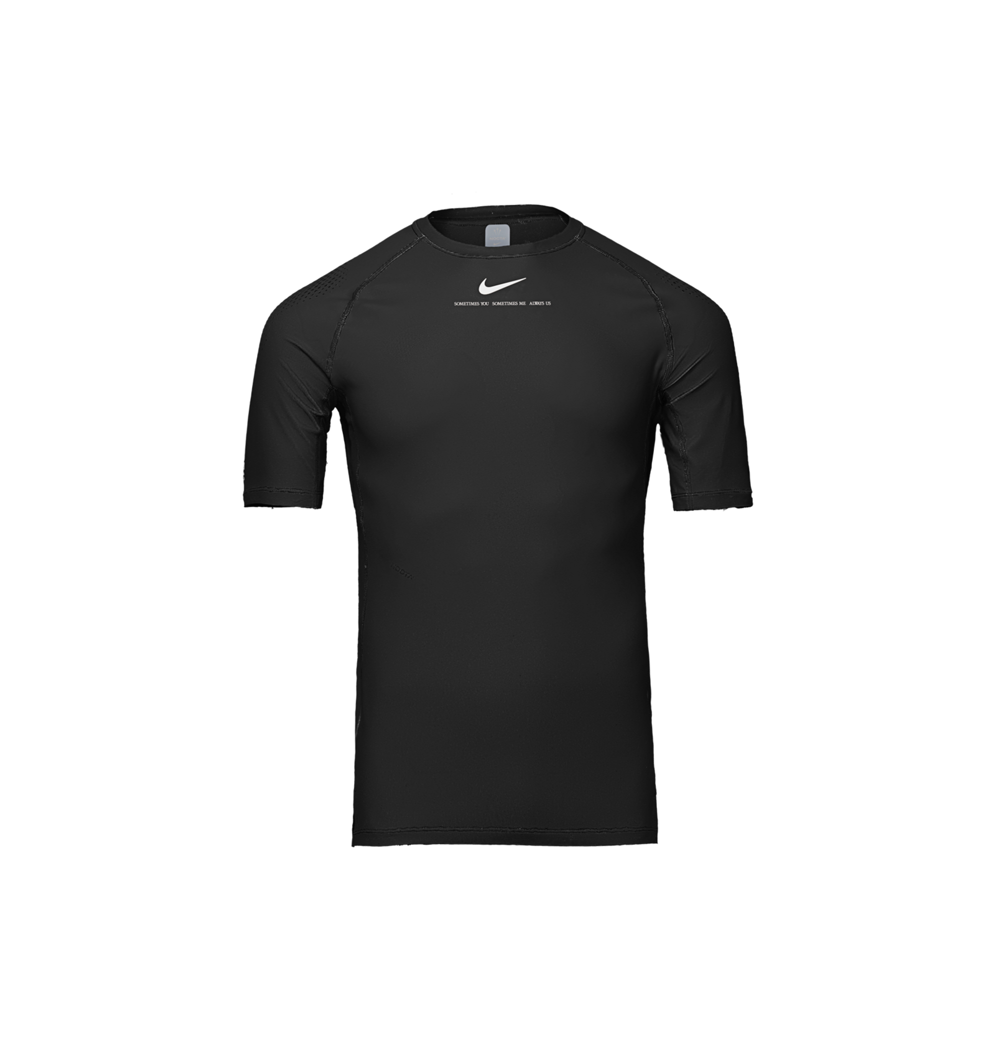 SS BASE LAYER TOP - BLACK image.