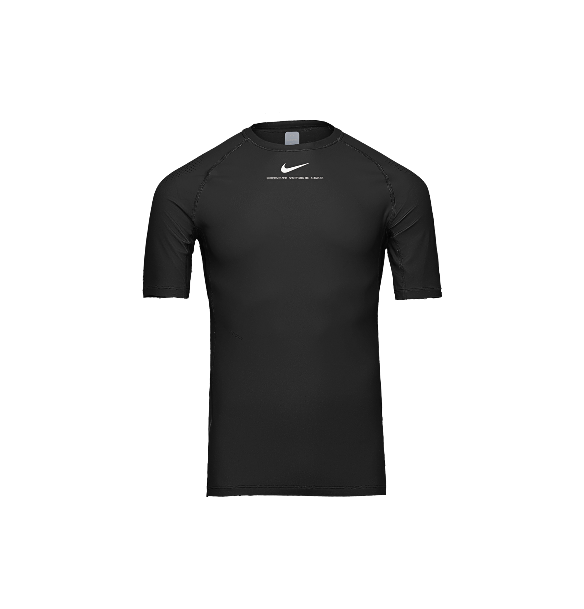 SS BASE LAYER TOP - BLACK image.