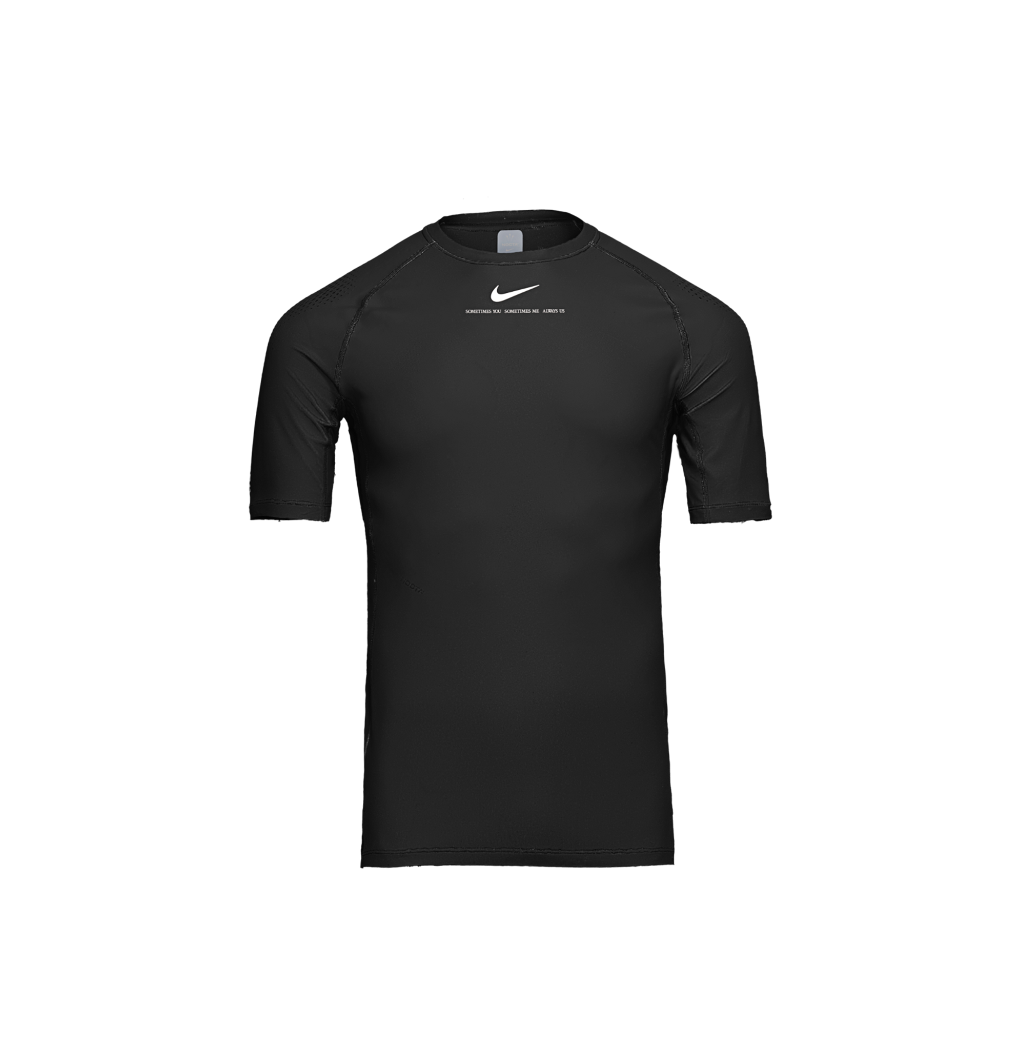 SS BASE LAYER TOP - BLACK image.
