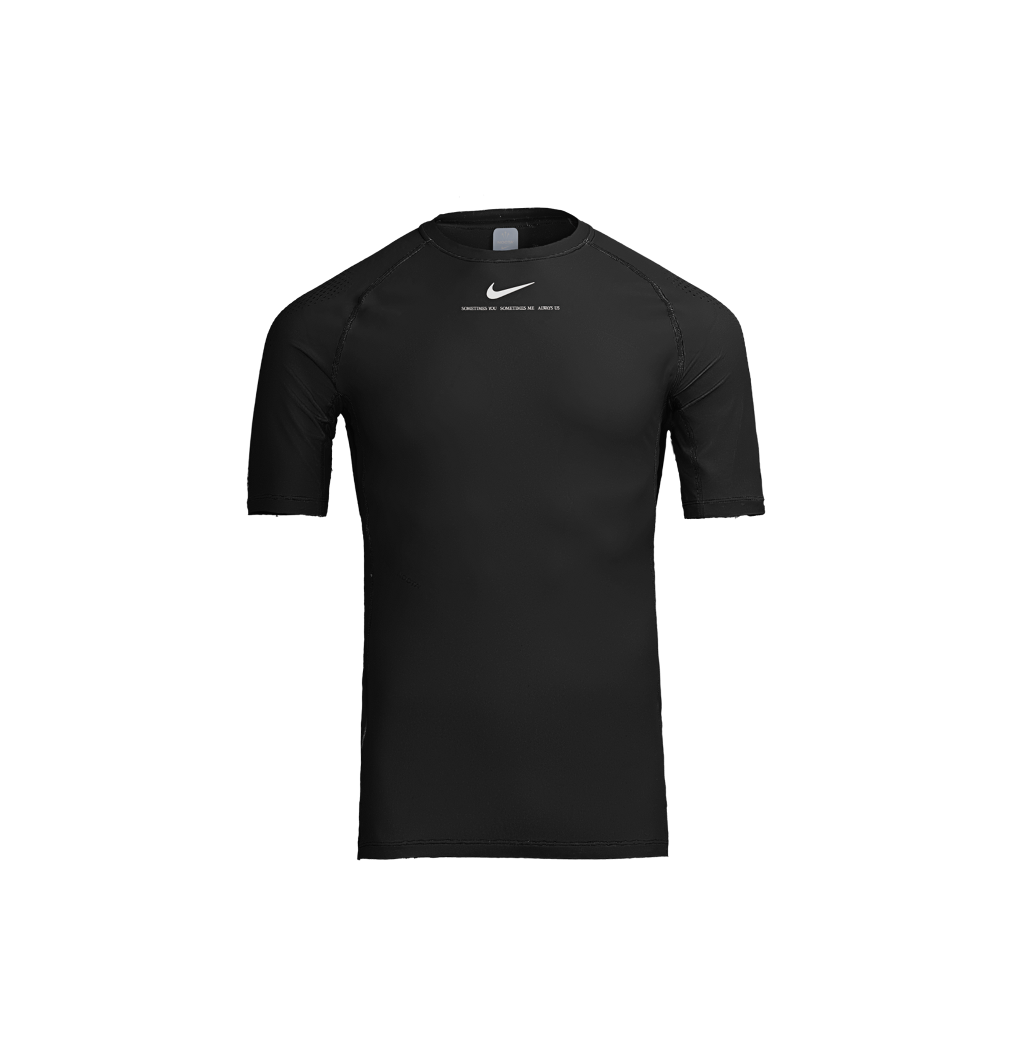 SS BASE LAYER TOP - BLACK image.