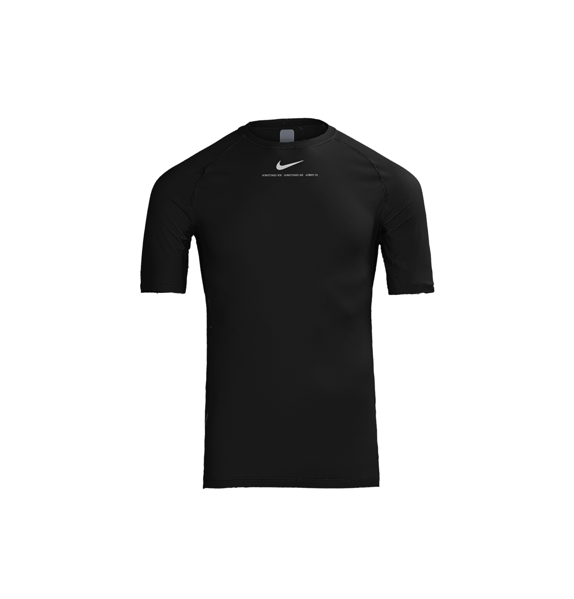 SS BASE LAYER TOP - BLACK image.