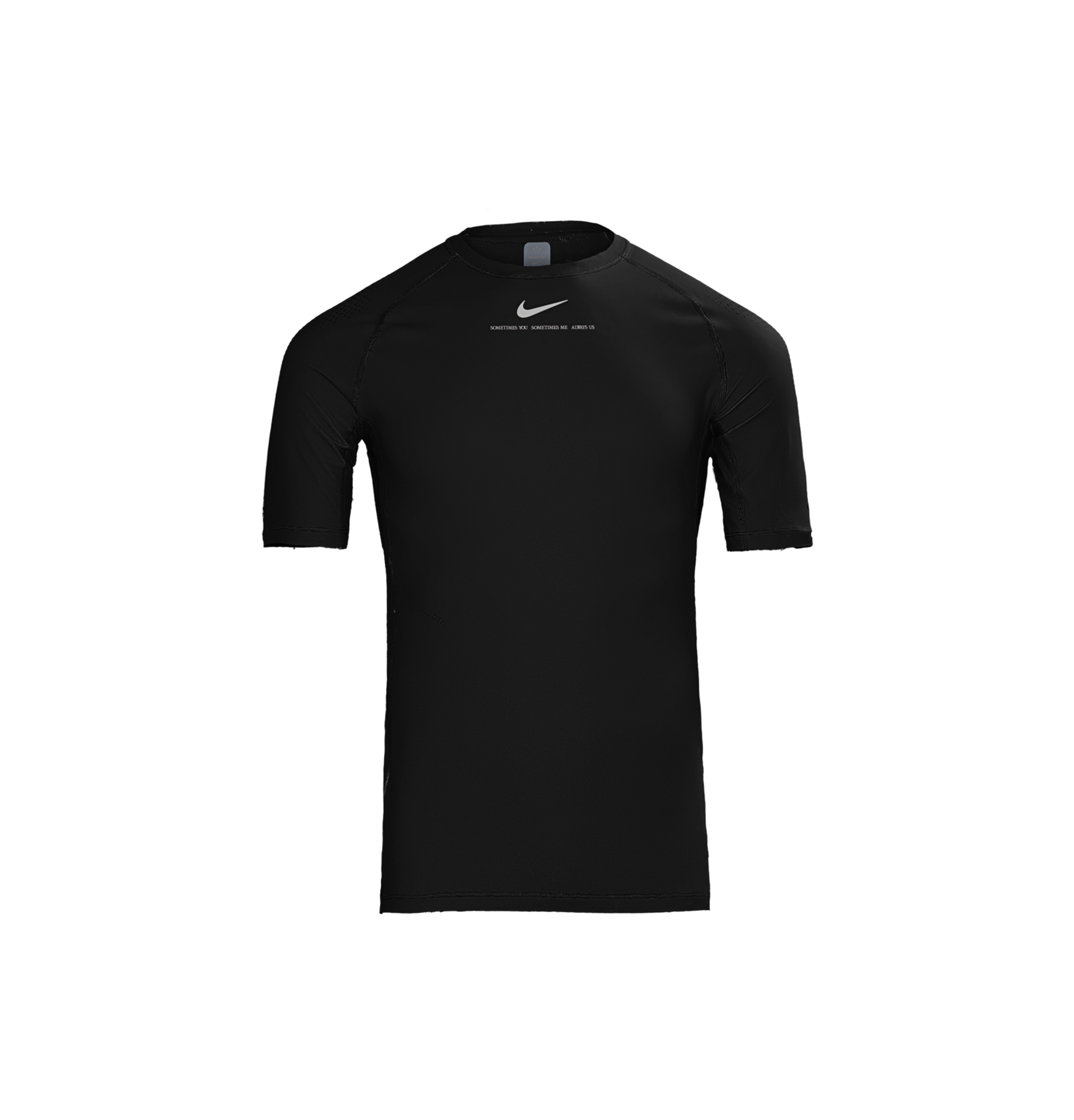 SS BASE LAYER TOP - BLACK image.