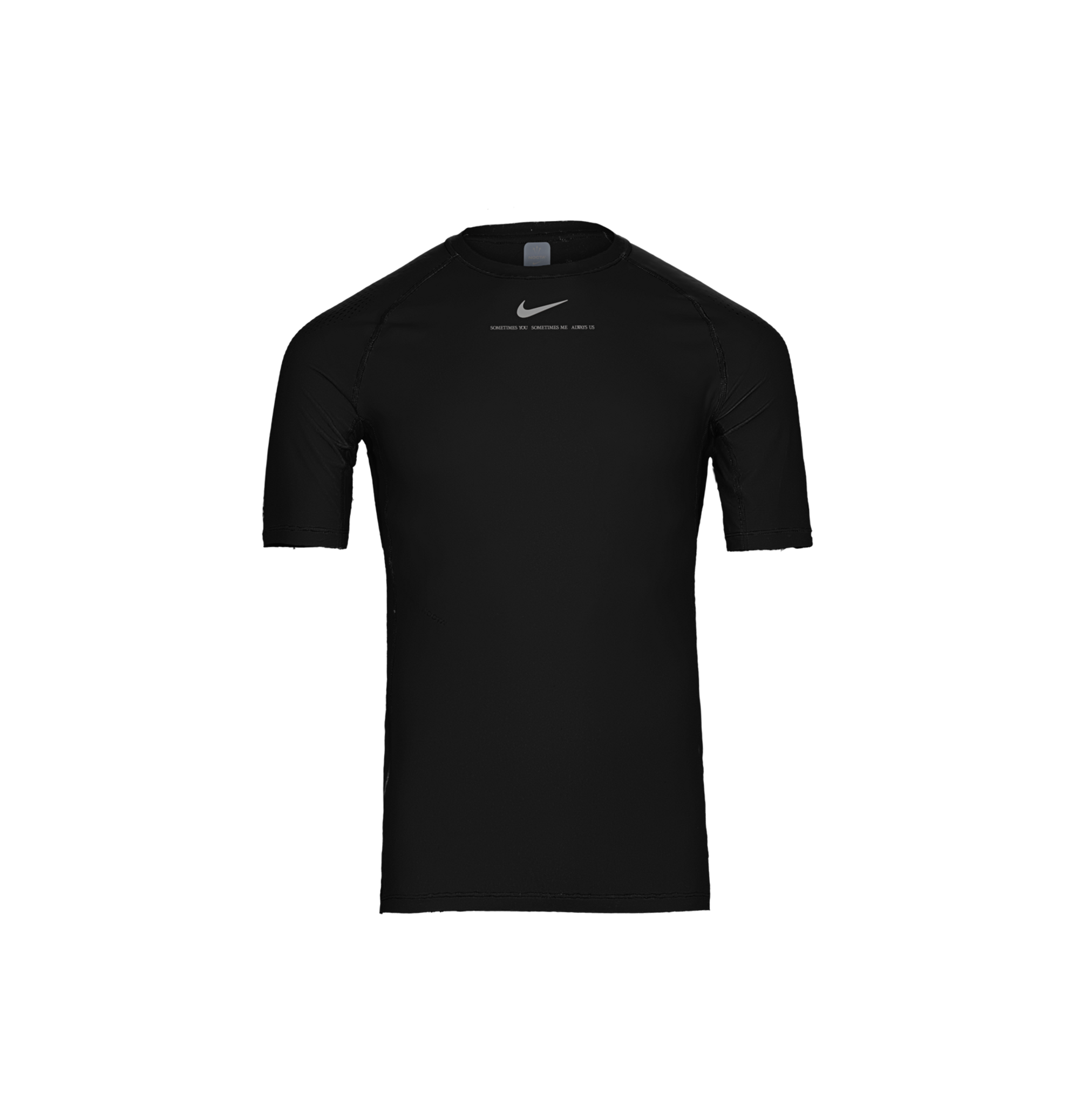 SS BASE LAYER TOP - BLACK image.