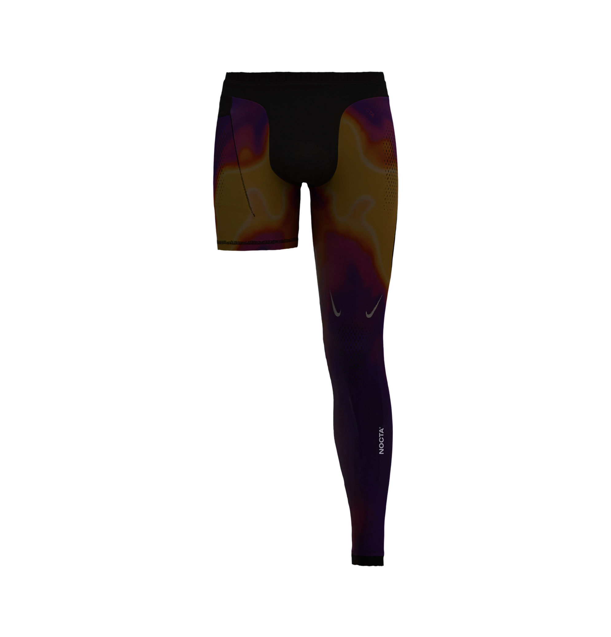SINGLE LEG TIGHTS - THERMAL (LEFT) image.