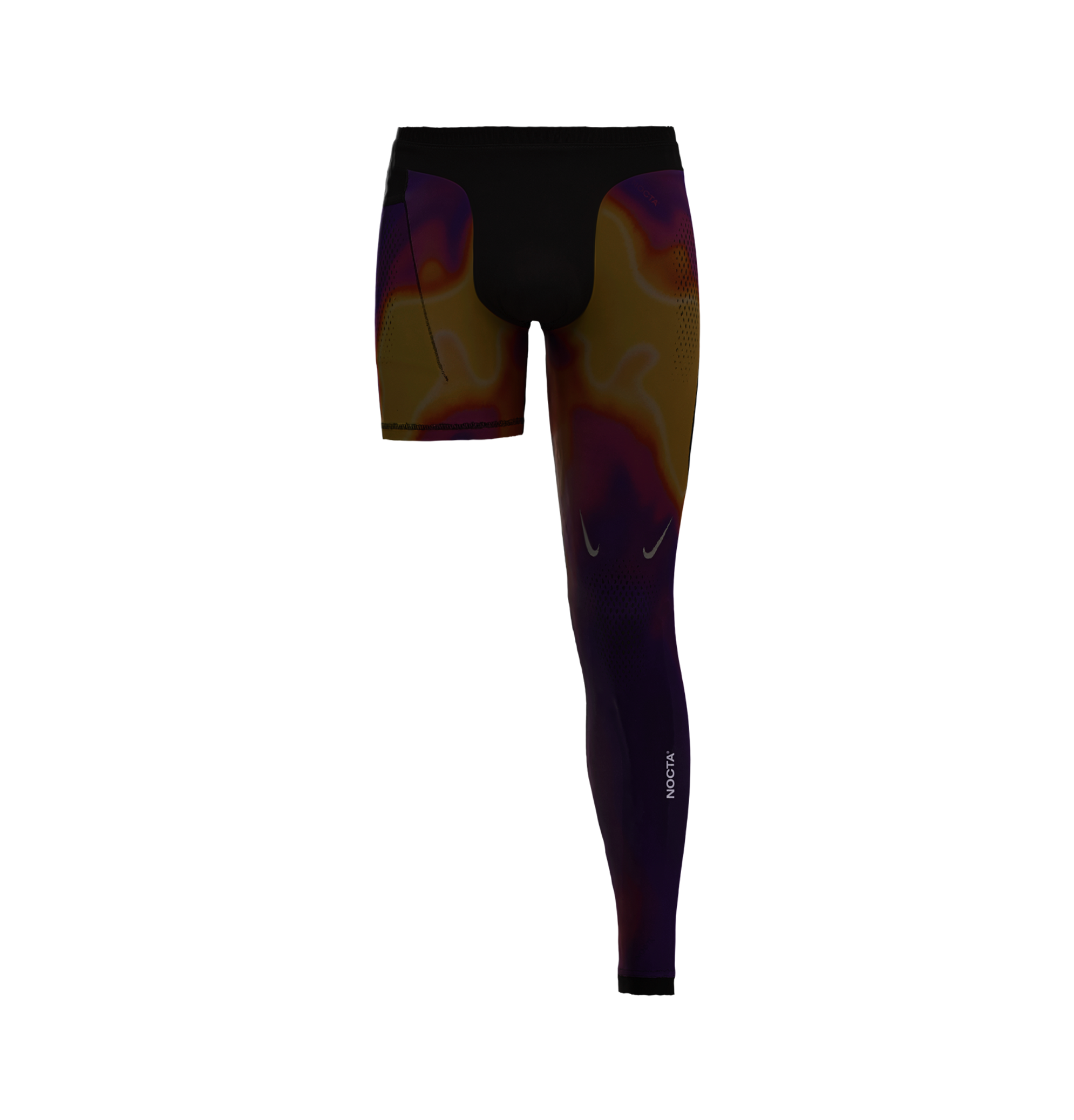SINGLE LEG TIGHTS - THERMAL (LEFT) image.