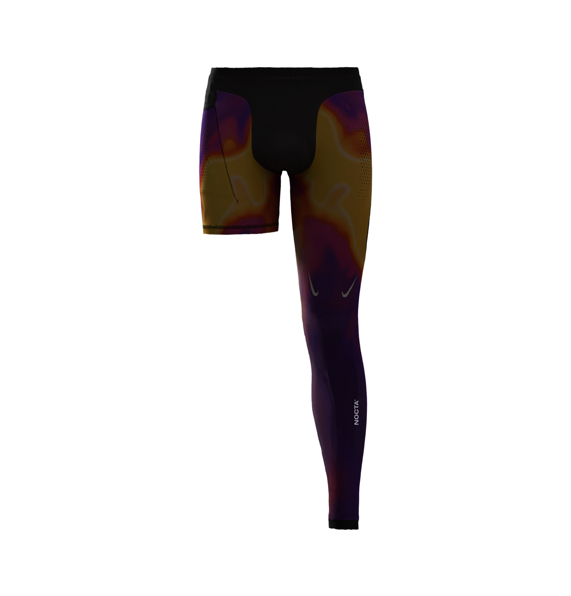 SINGLE LEG TIGHTS - THERMAL (LEFT) image.