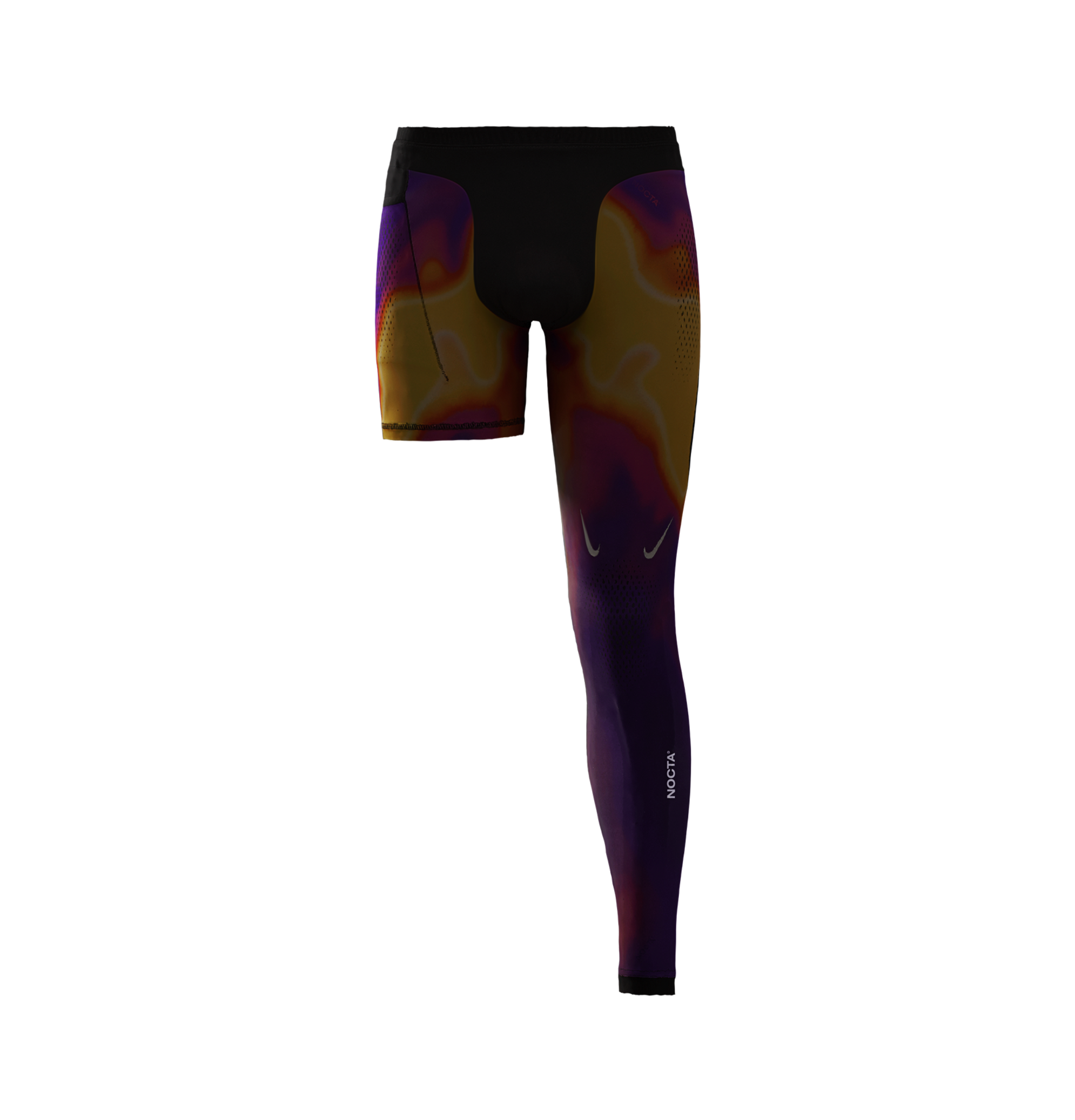 SINGLE LEG TIGHTS - THERMAL (LEFT) image.