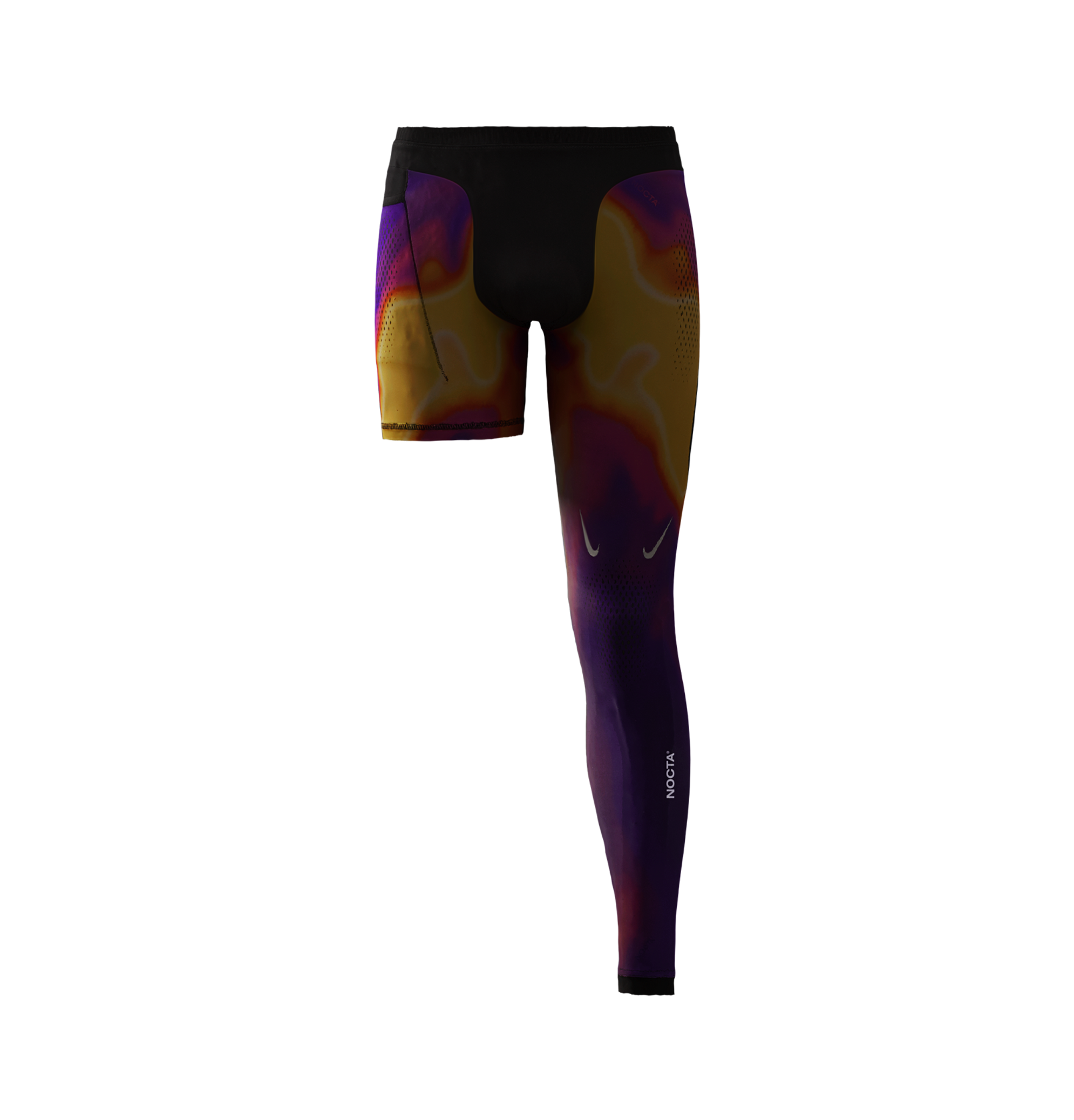 SINGLE LEG TIGHTS - THERMAL (LEFT) image.