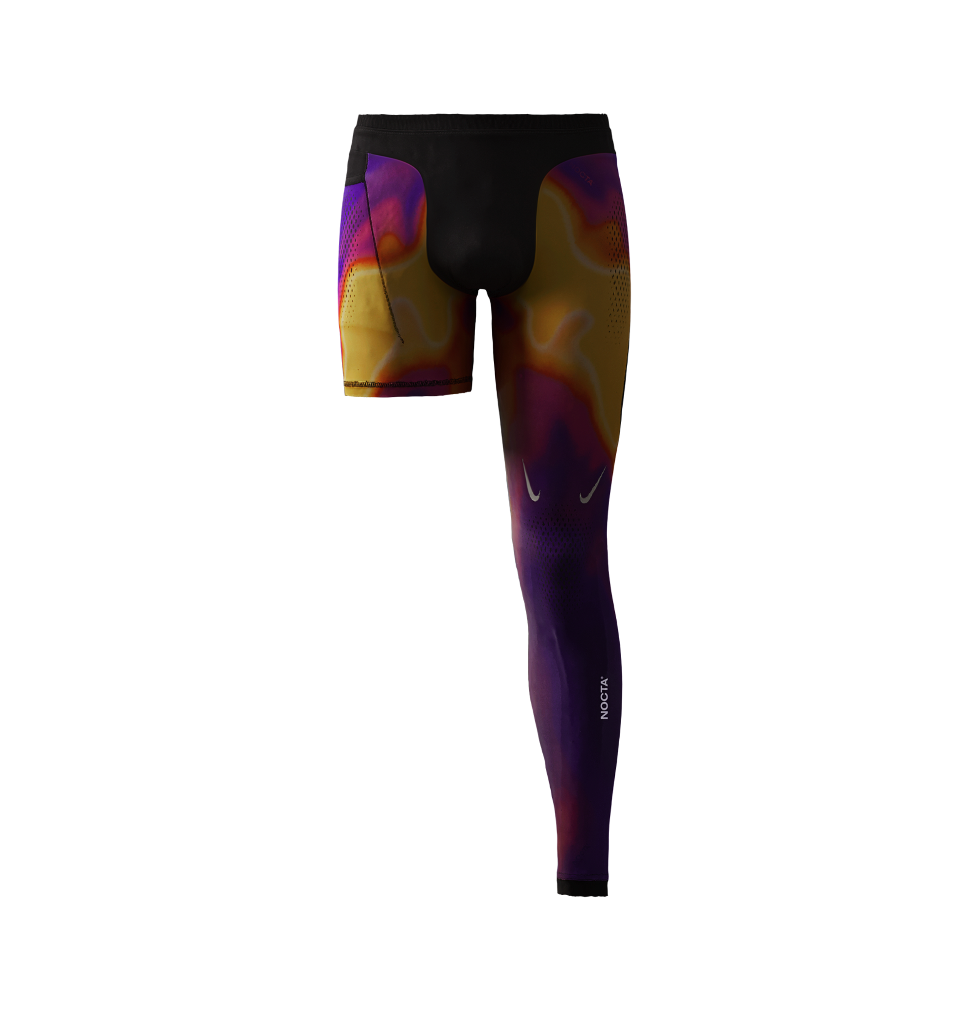 SINGLE LEG TIGHTS - THERMAL (LEFT) image.