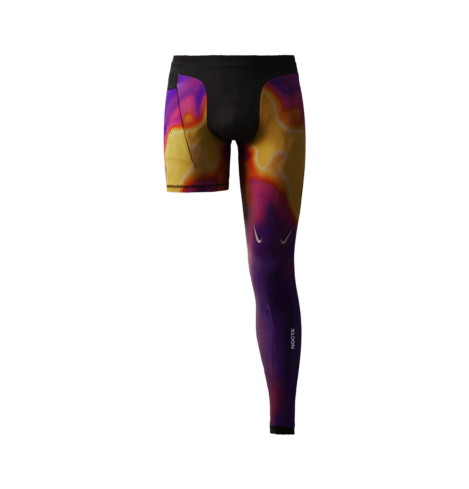 SINGLE LEG TIGHTS - THERMAL (LEFT) image.