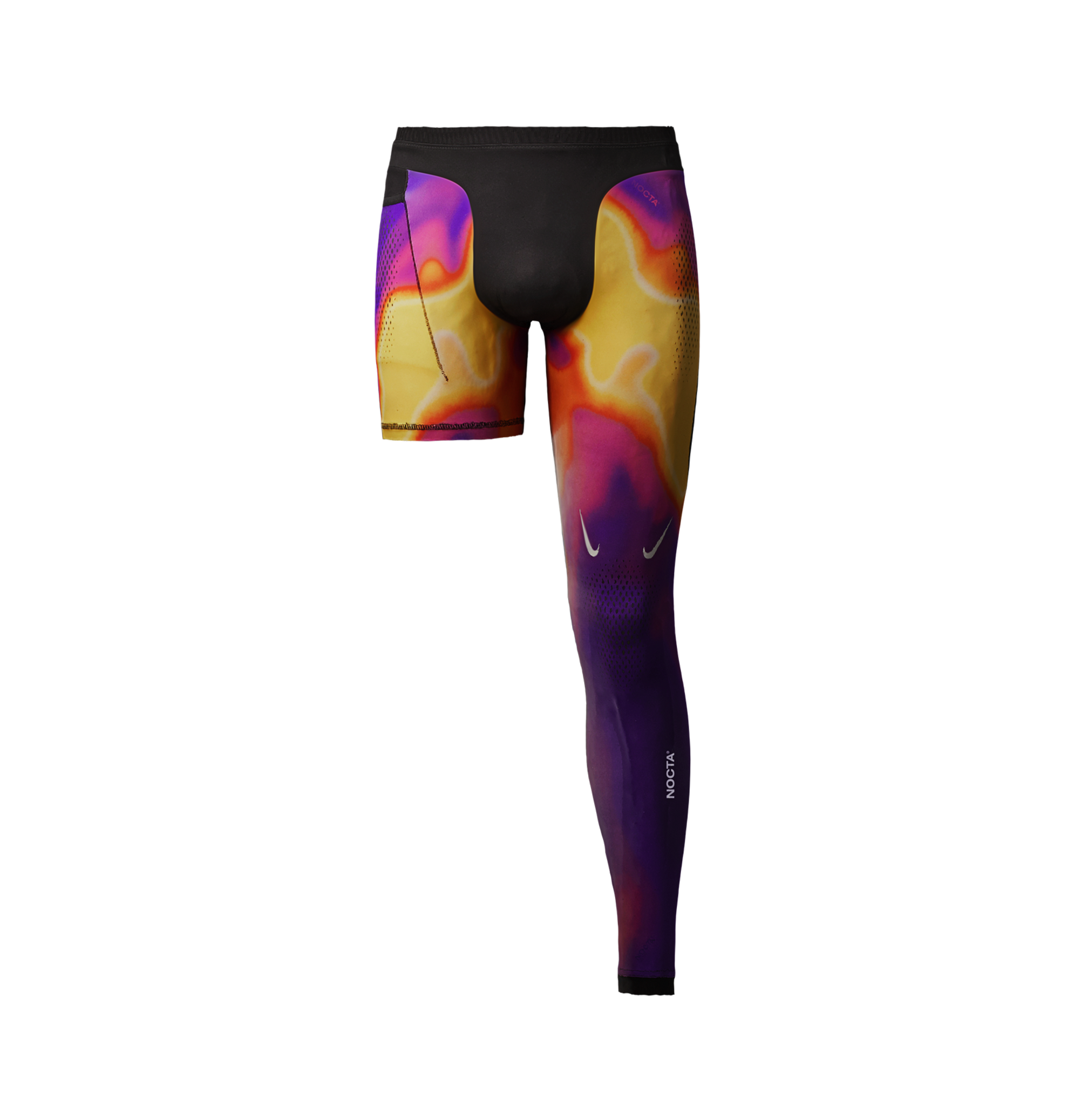 SINGLE LEG TIGHTS - THERMAL (LEFT) image.