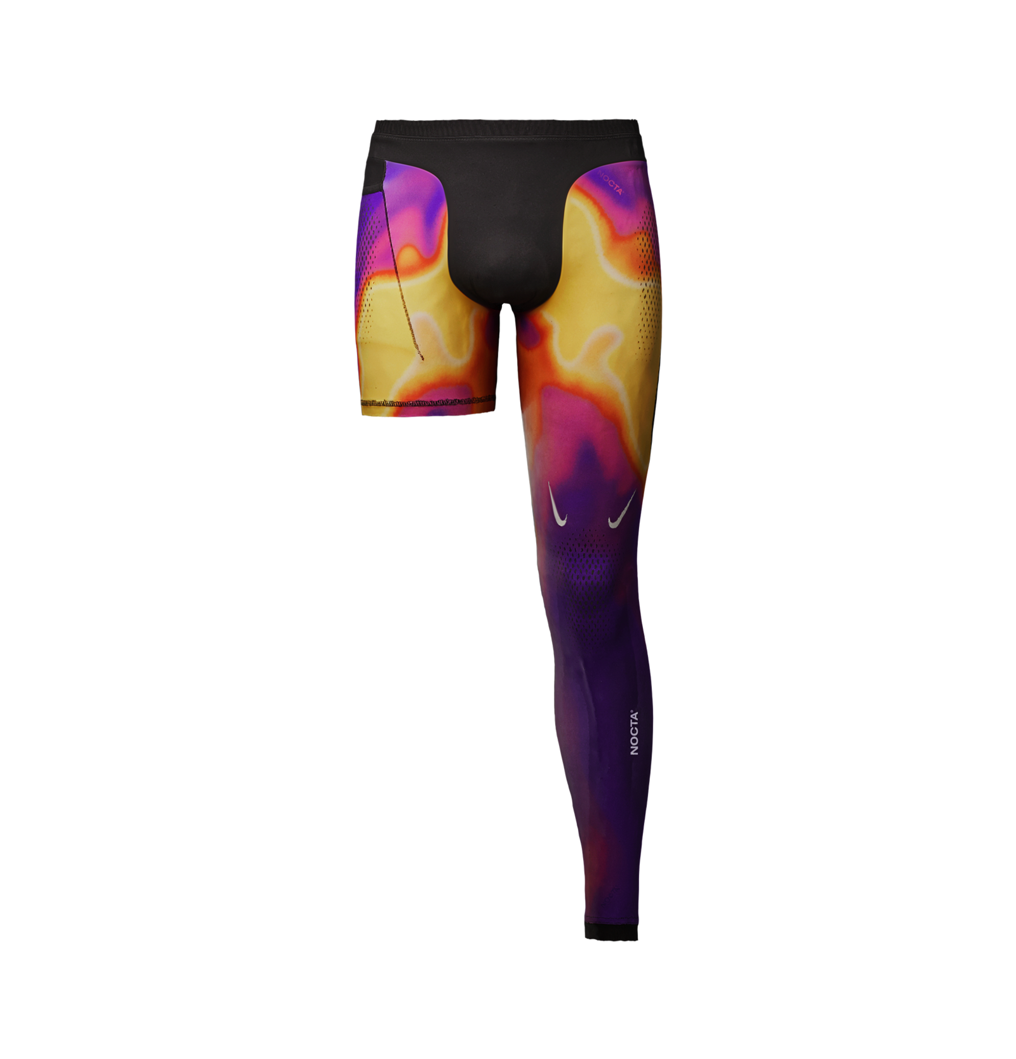 SINGLE LEG TIGHTS - THERMAL (LEFT) image.