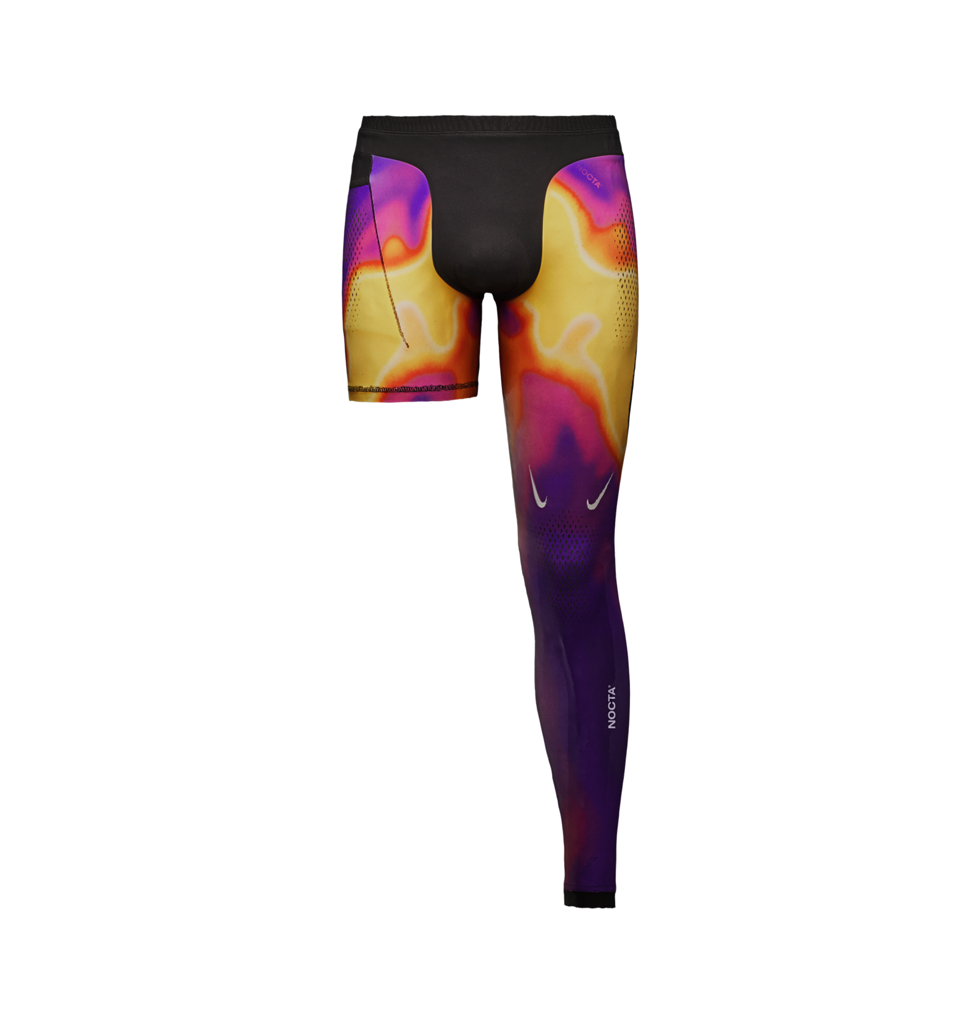 SINGLE LEG TIGHTS - THERMAL (LEFT) image.