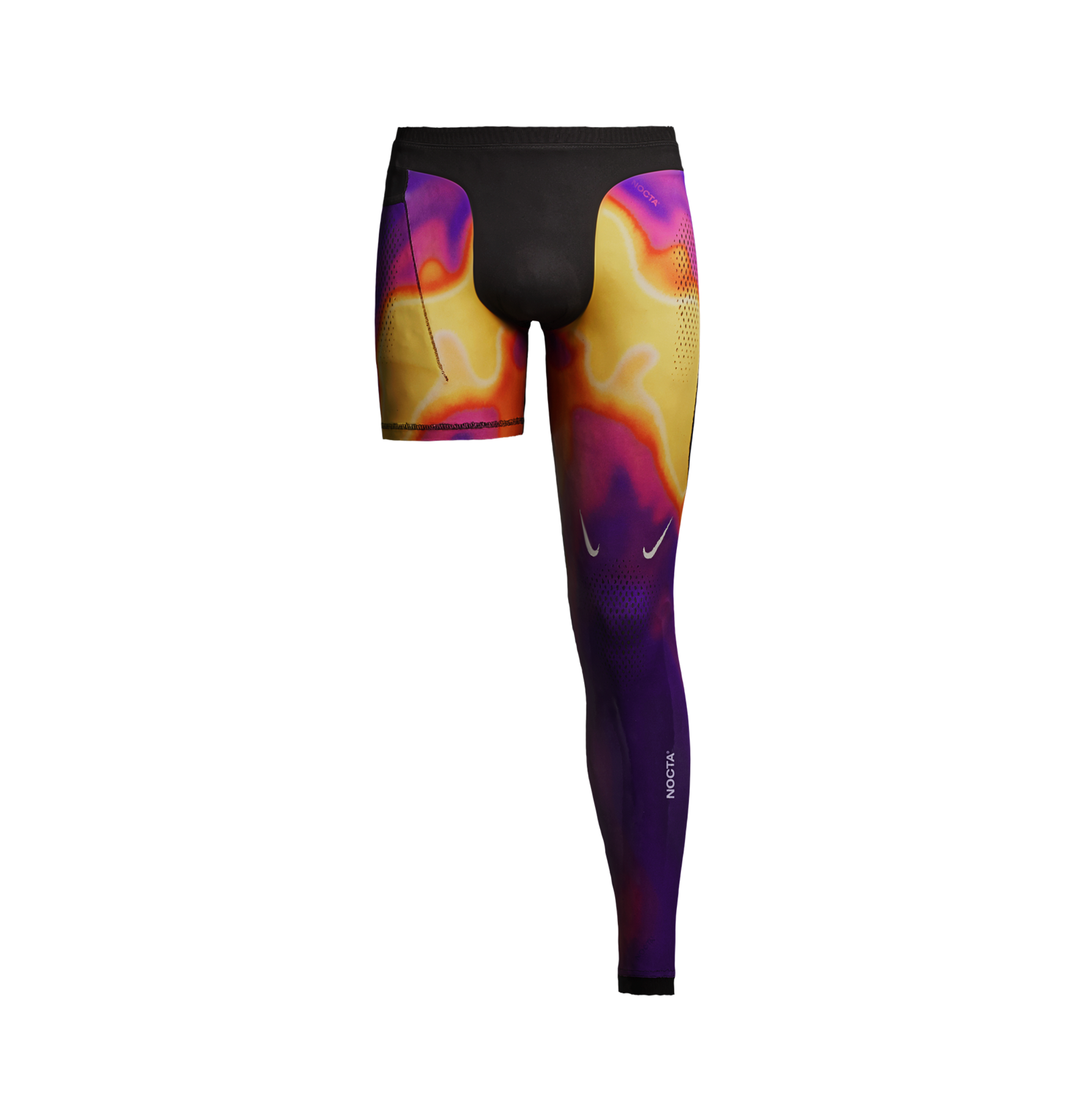 SINGLE LEG TIGHTS - THERMAL (LEFT) image.