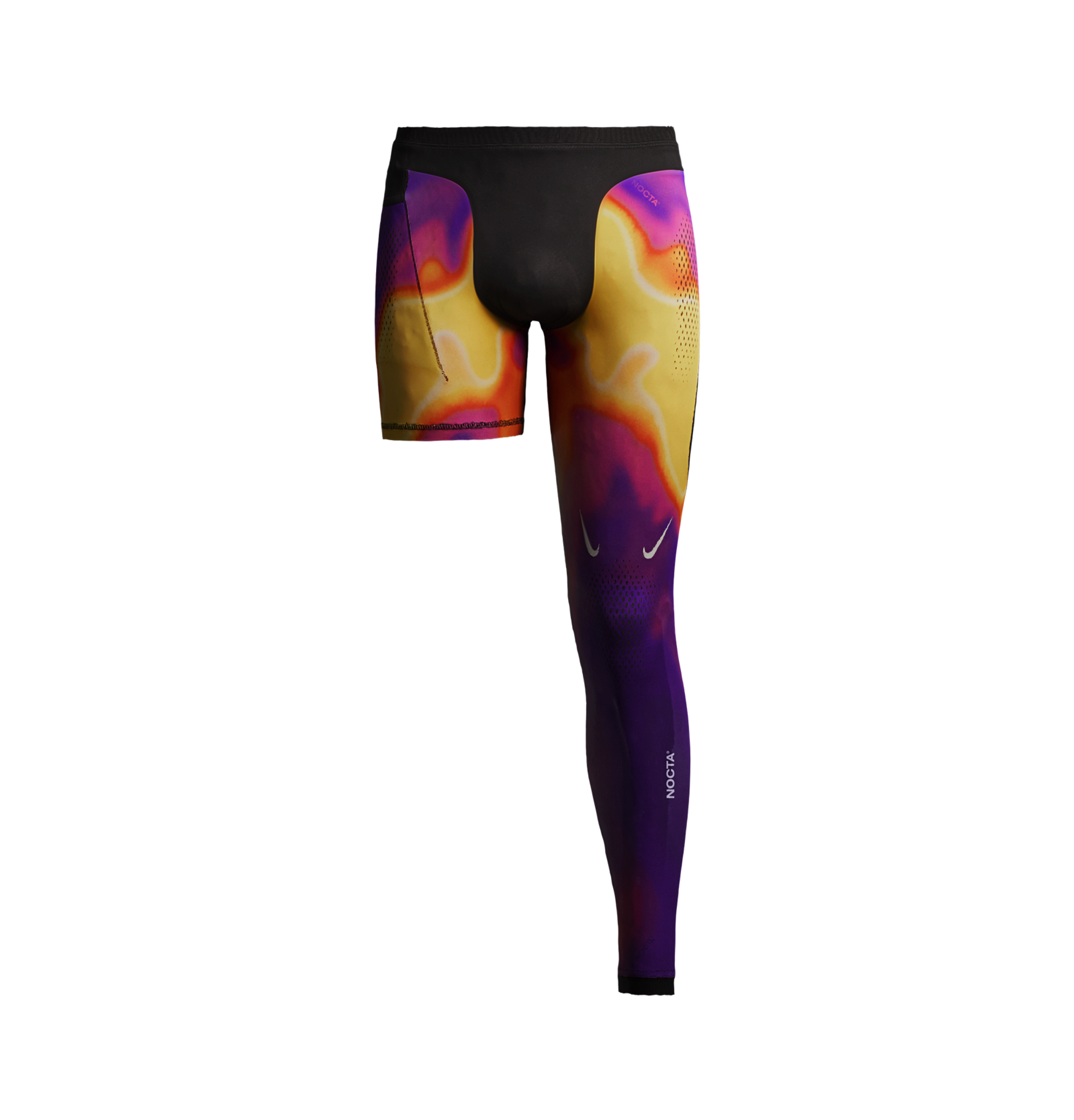 SINGLE LEG TIGHTS - THERMAL (LEFT) image.