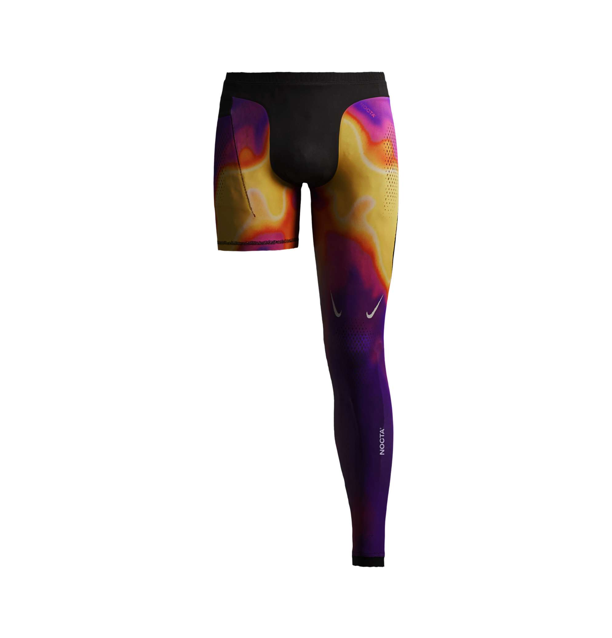 SINGLE LEG TIGHTS - THERMAL (LEFT) image.