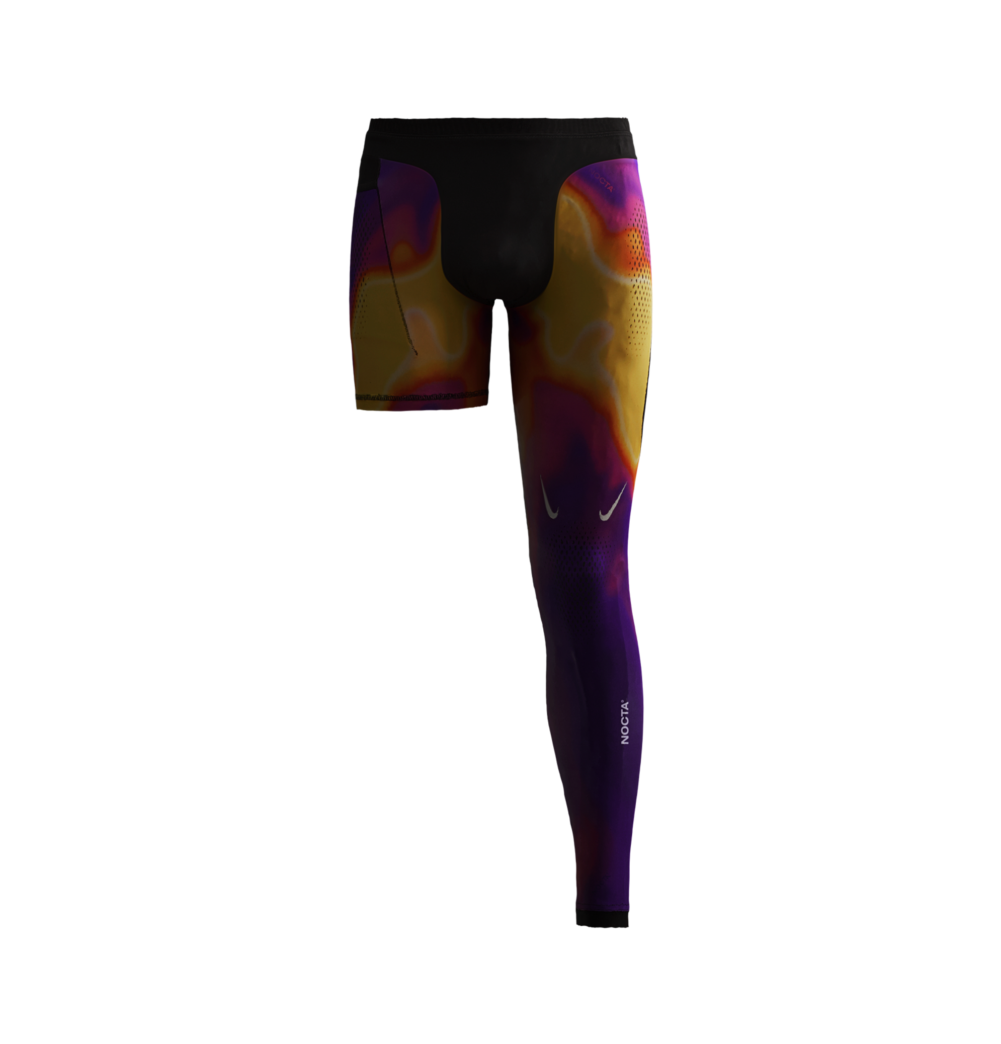 SINGLE LEG TIGHTS - THERMAL (LEFT) image.