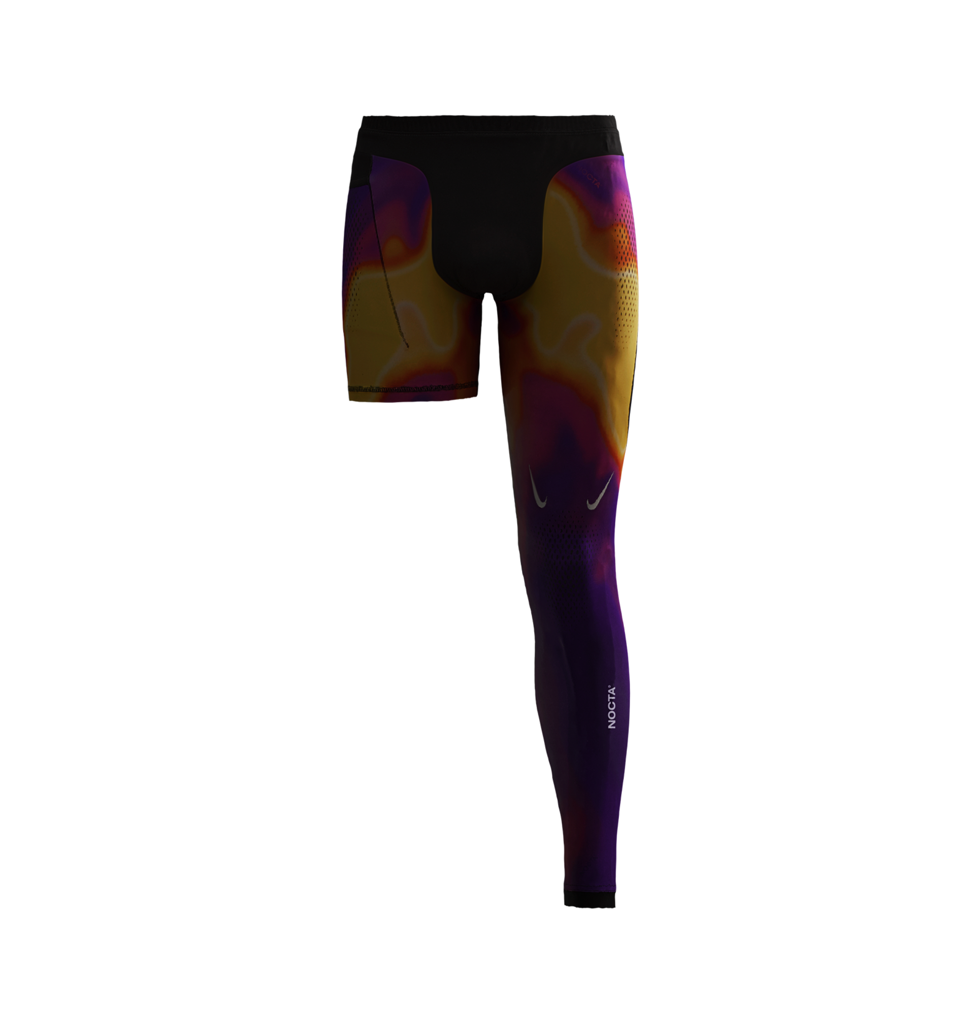 SINGLE LEG TIGHTS - THERMAL (LEFT) image.
