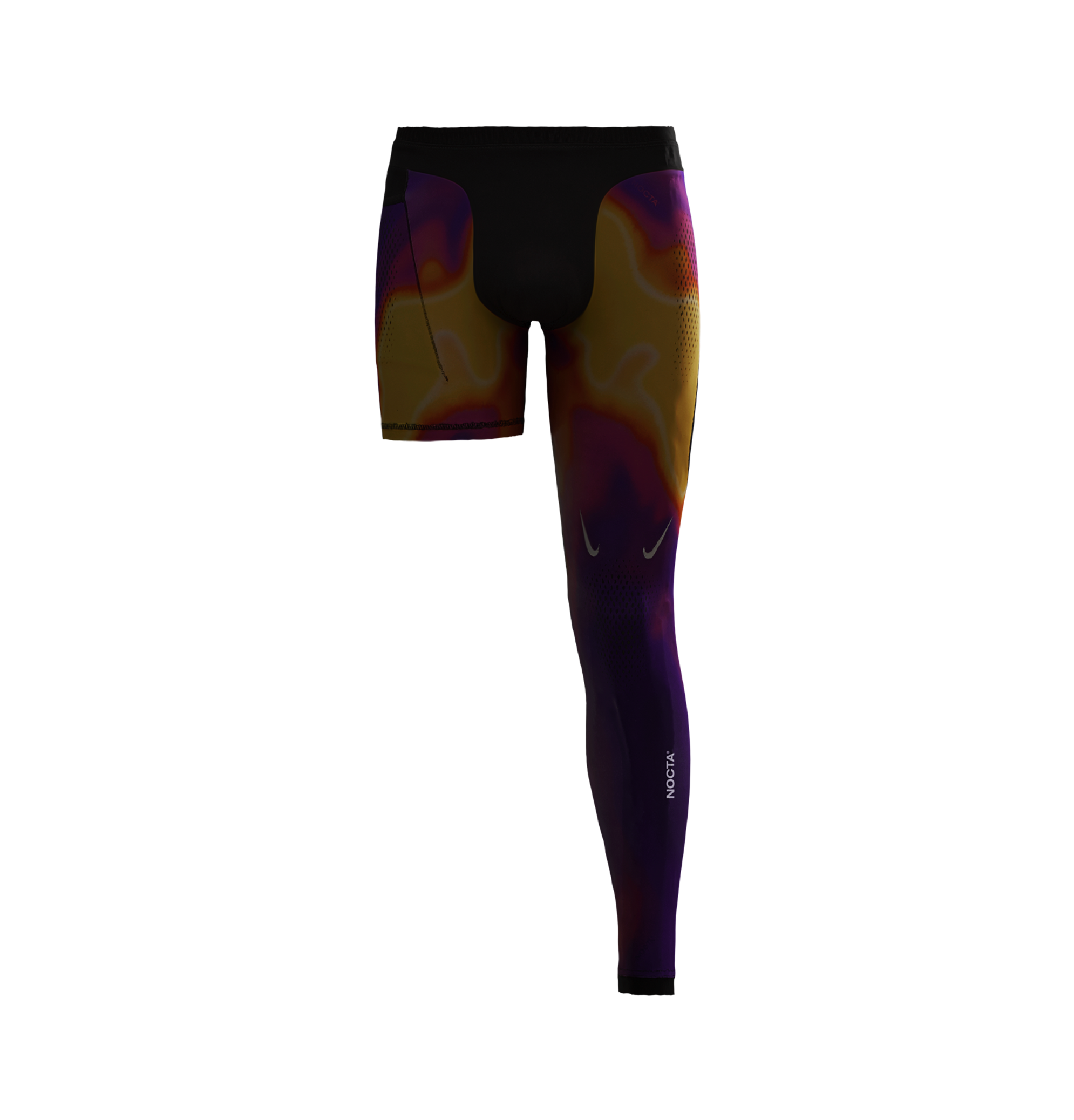 SINGLE LEG TIGHTS - THERMAL (LEFT) image.