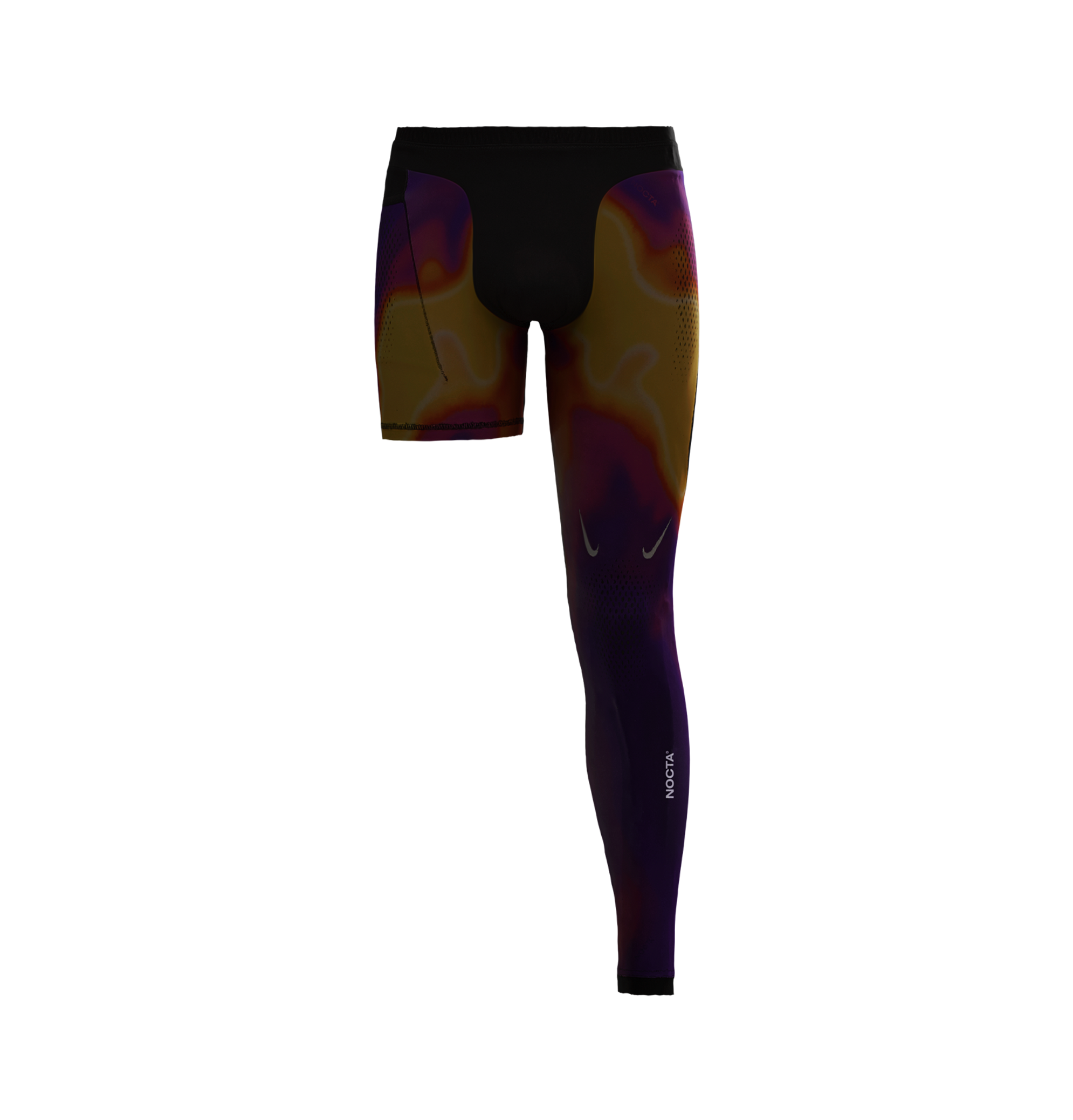 SINGLE LEG TIGHTS - THERMAL (LEFT) image.