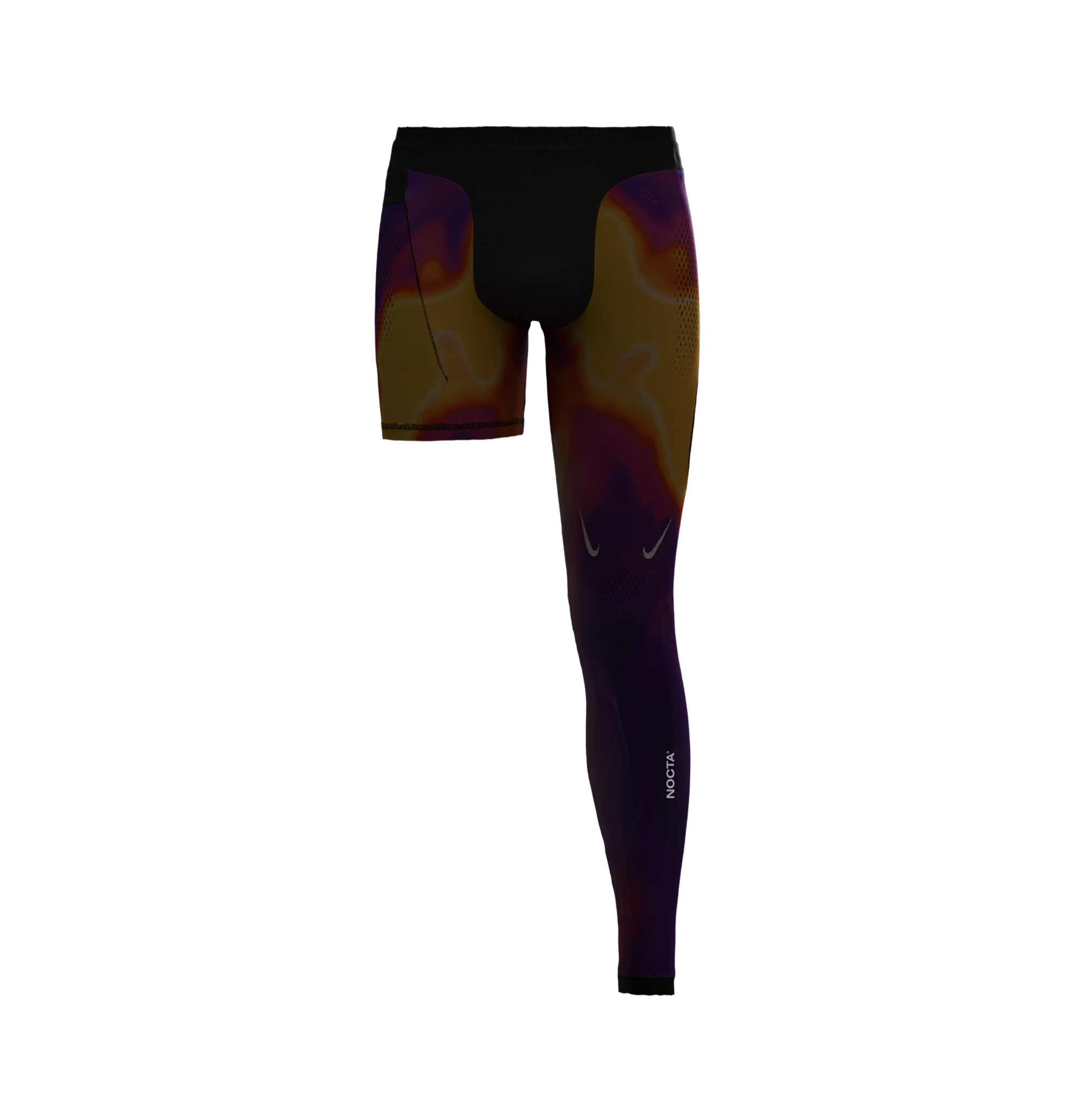 SINGLE LEG TIGHTS - THERMAL (LEFT) image.