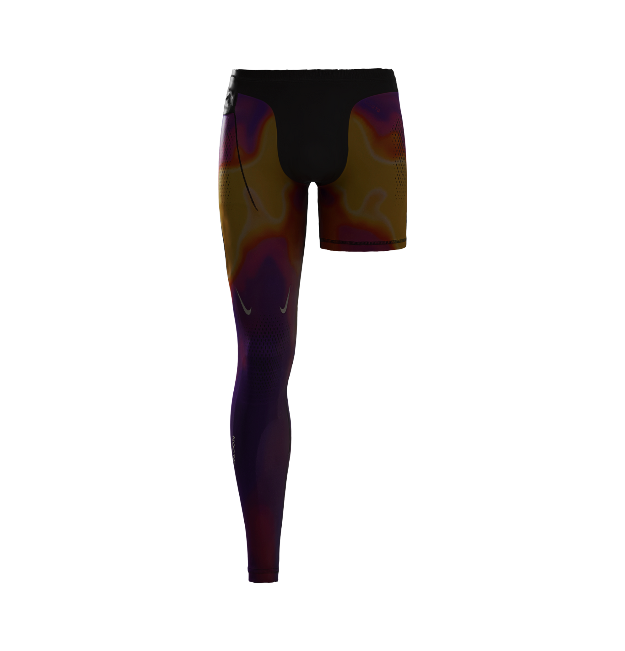 SINGLE LEG TIGHTS - THERMAL (RIGHT) image.
