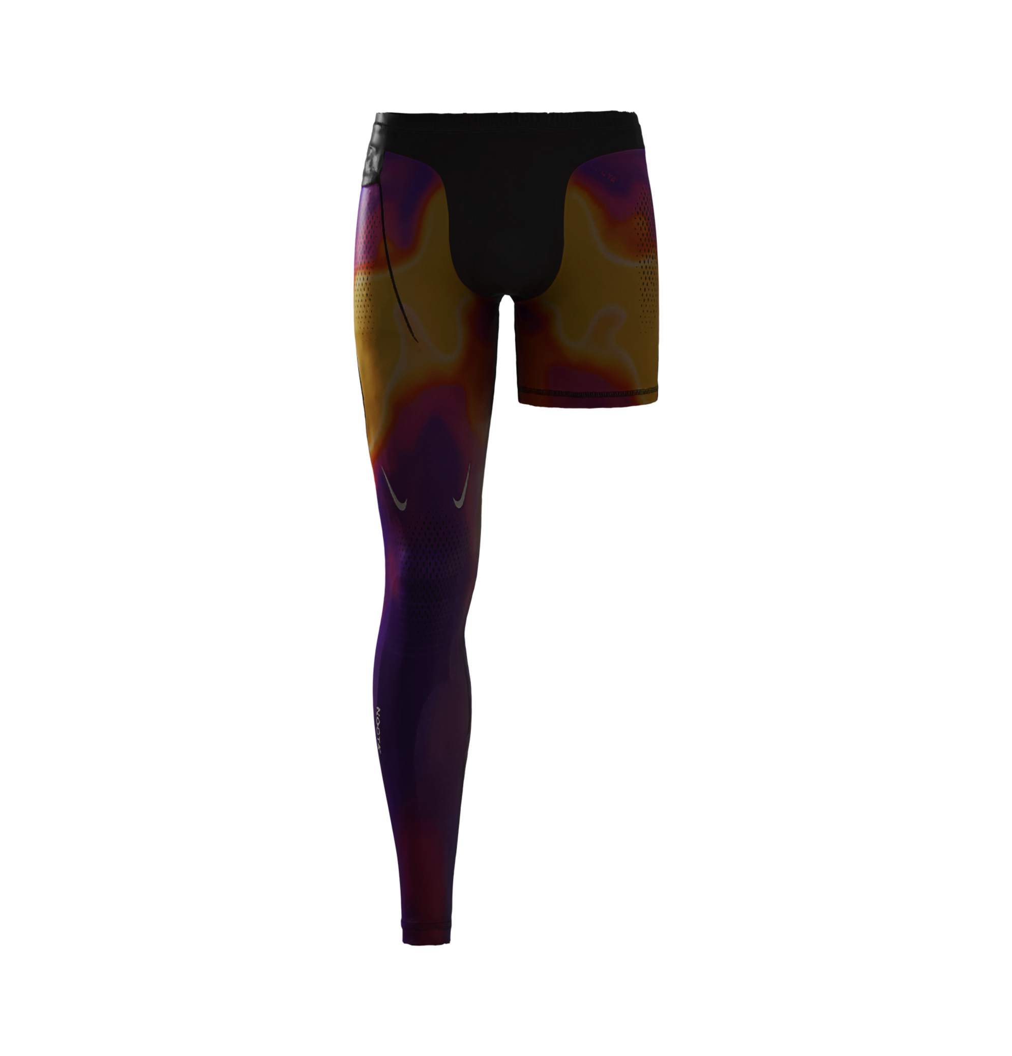SINGLE LEG TIGHTS - THERMAL (RIGHT) image.