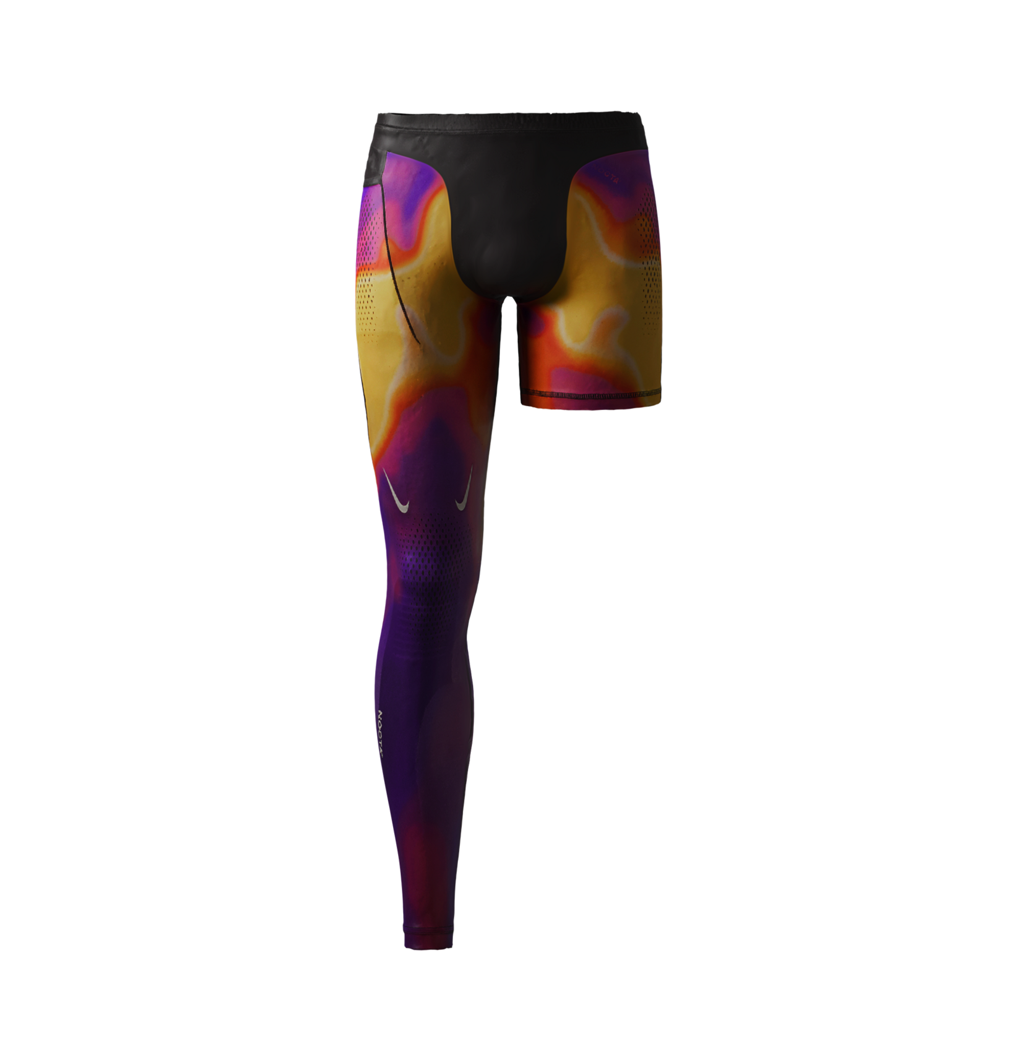 SINGLE LEG TIGHTS - THERMAL (RIGHT) image.