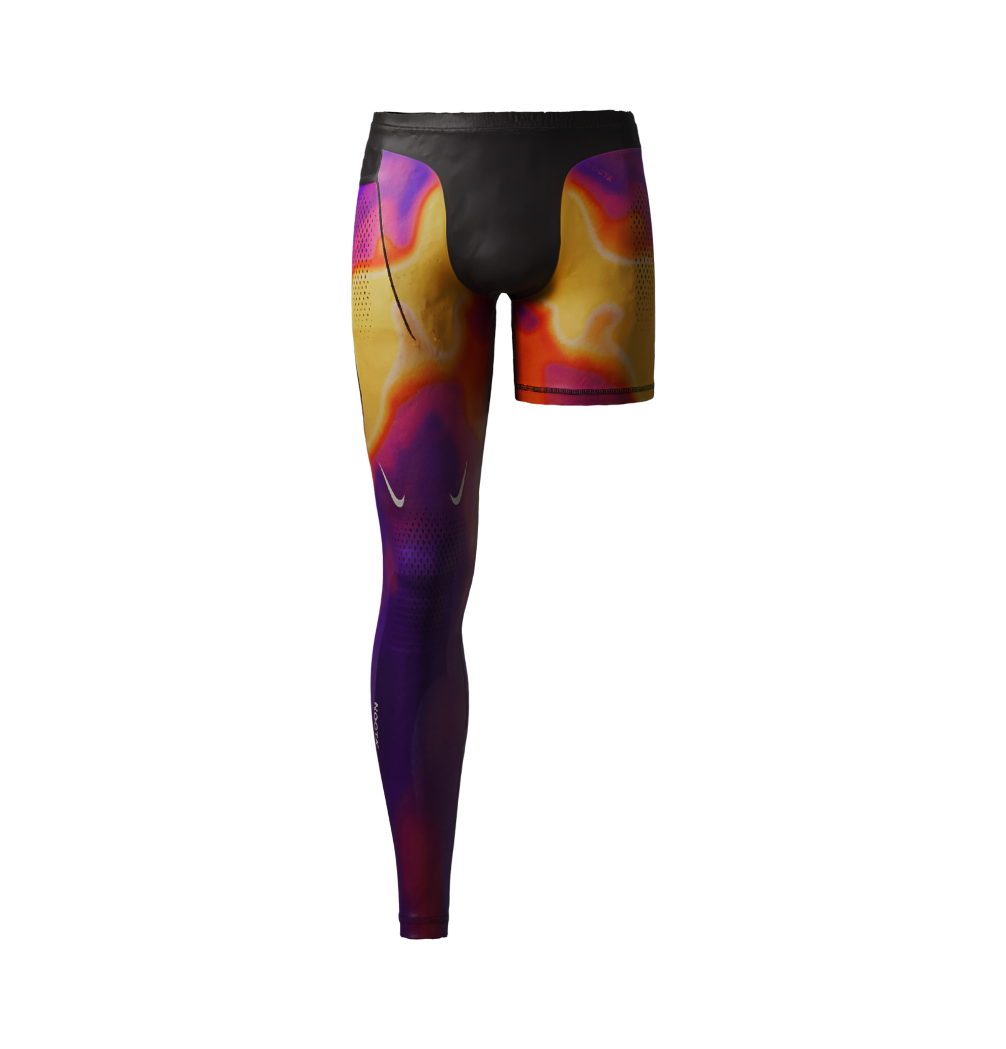 SINGLE LEG TIGHTS - THERMAL (RIGHT) image.