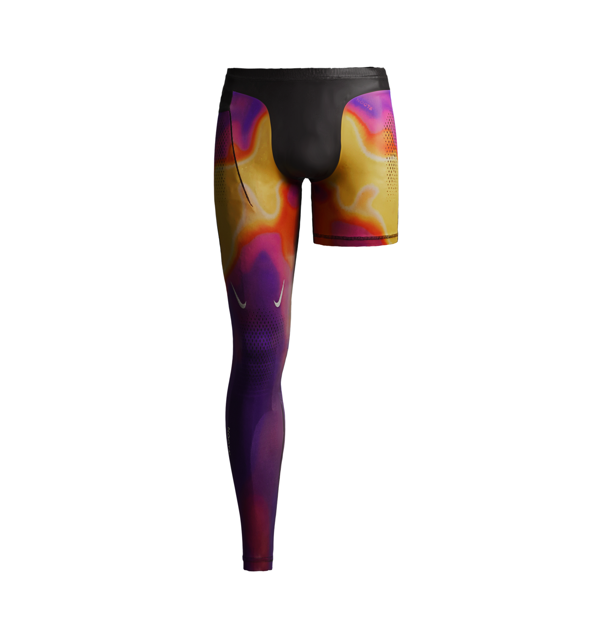 SINGLE LEG TIGHTS - THERMAL (RIGHT) image.
