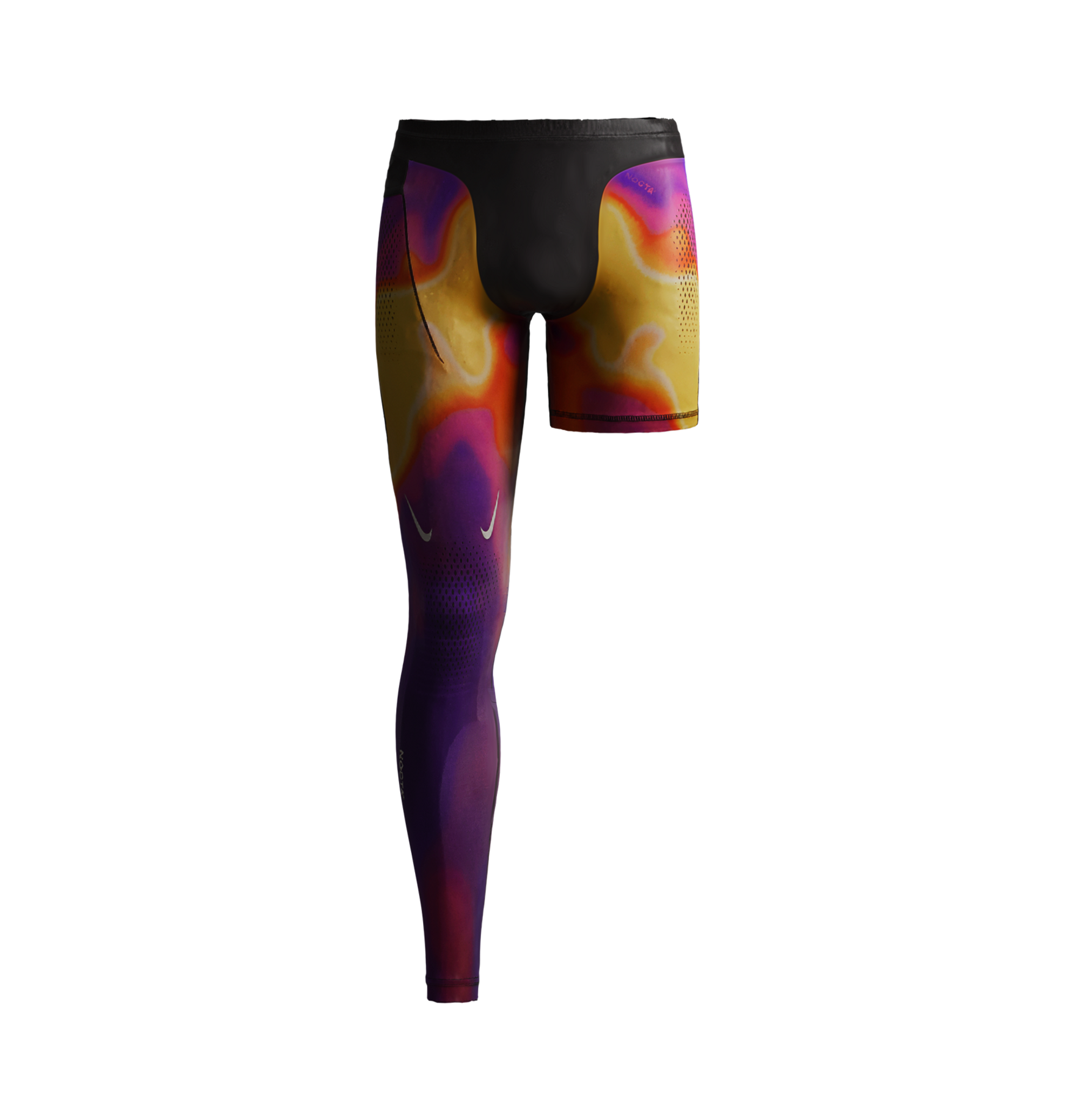 SINGLE LEG TIGHTS - THERMAL (RIGHT) image.