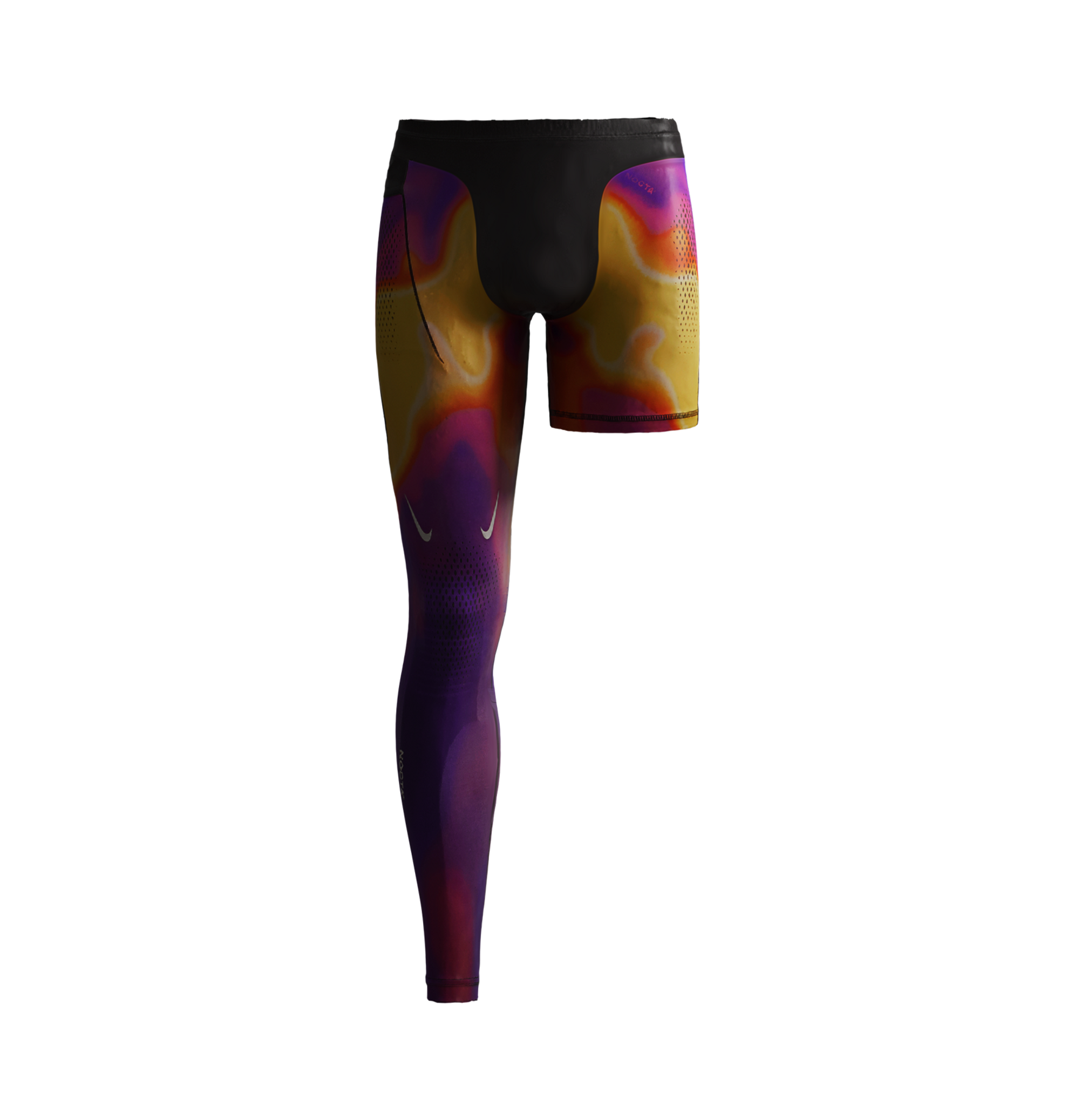 SINGLE LEG TIGHTS - THERMAL (RIGHT) image.