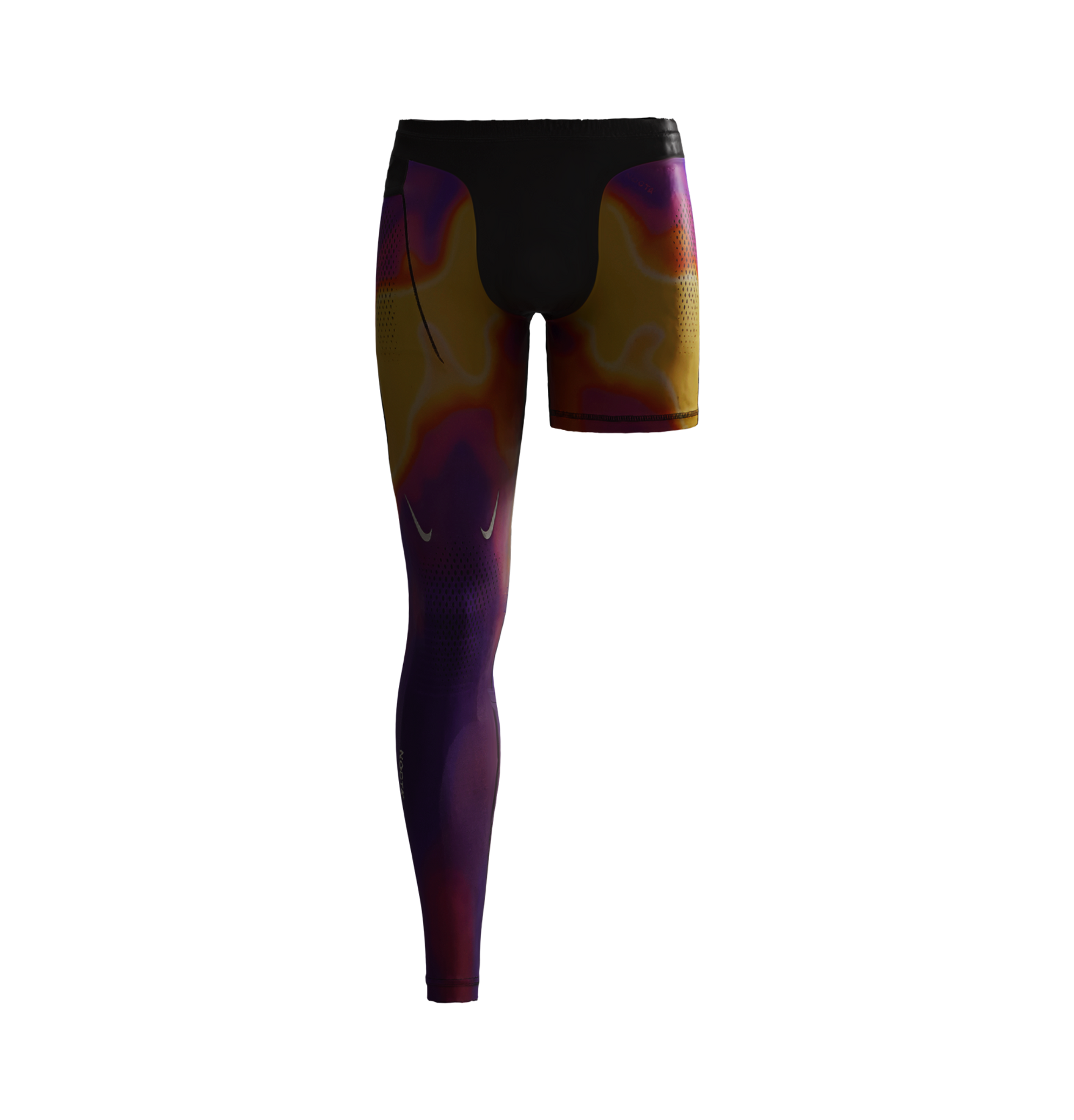 SINGLE LEG TIGHTS - THERMAL (RIGHT) image.