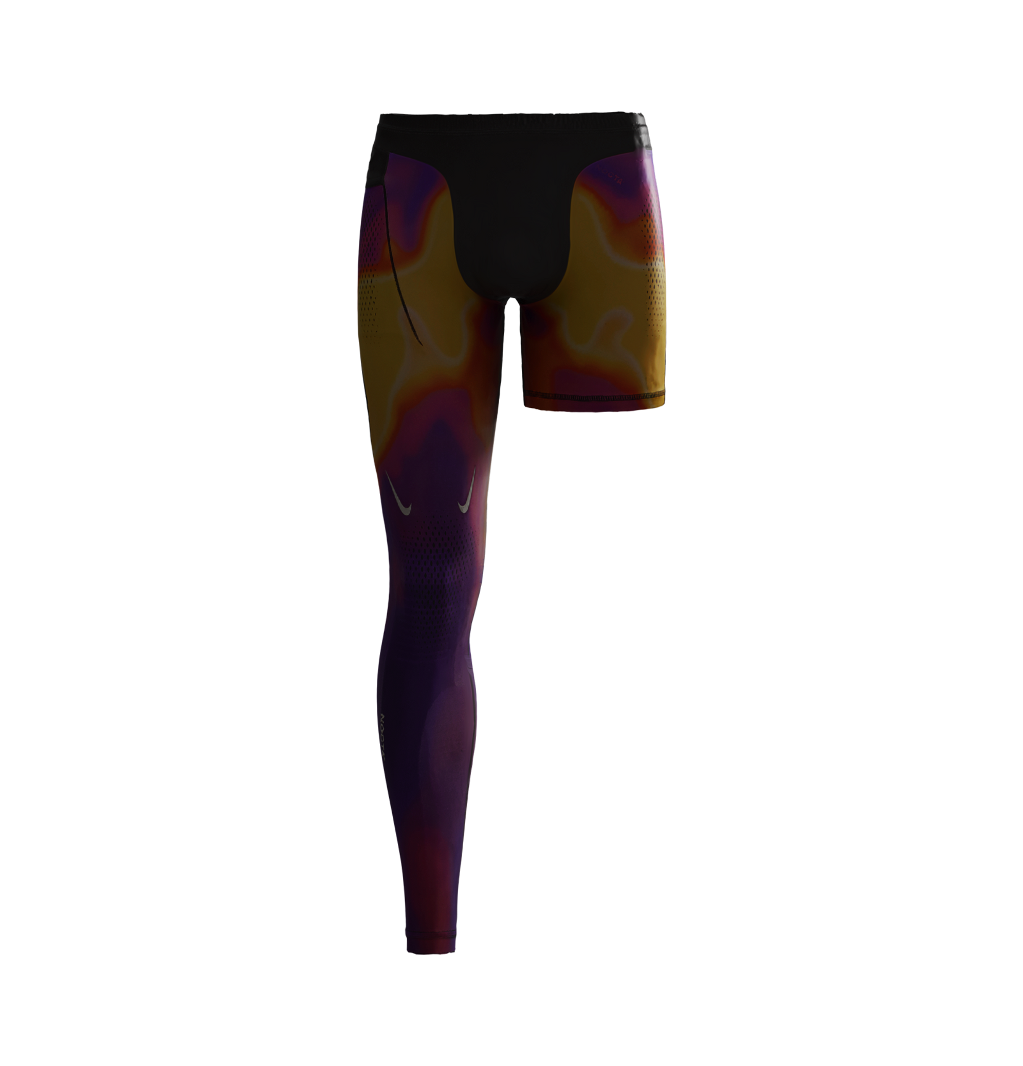 SINGLE LEG TIGHTS - THERMAL (RIGHT) image.