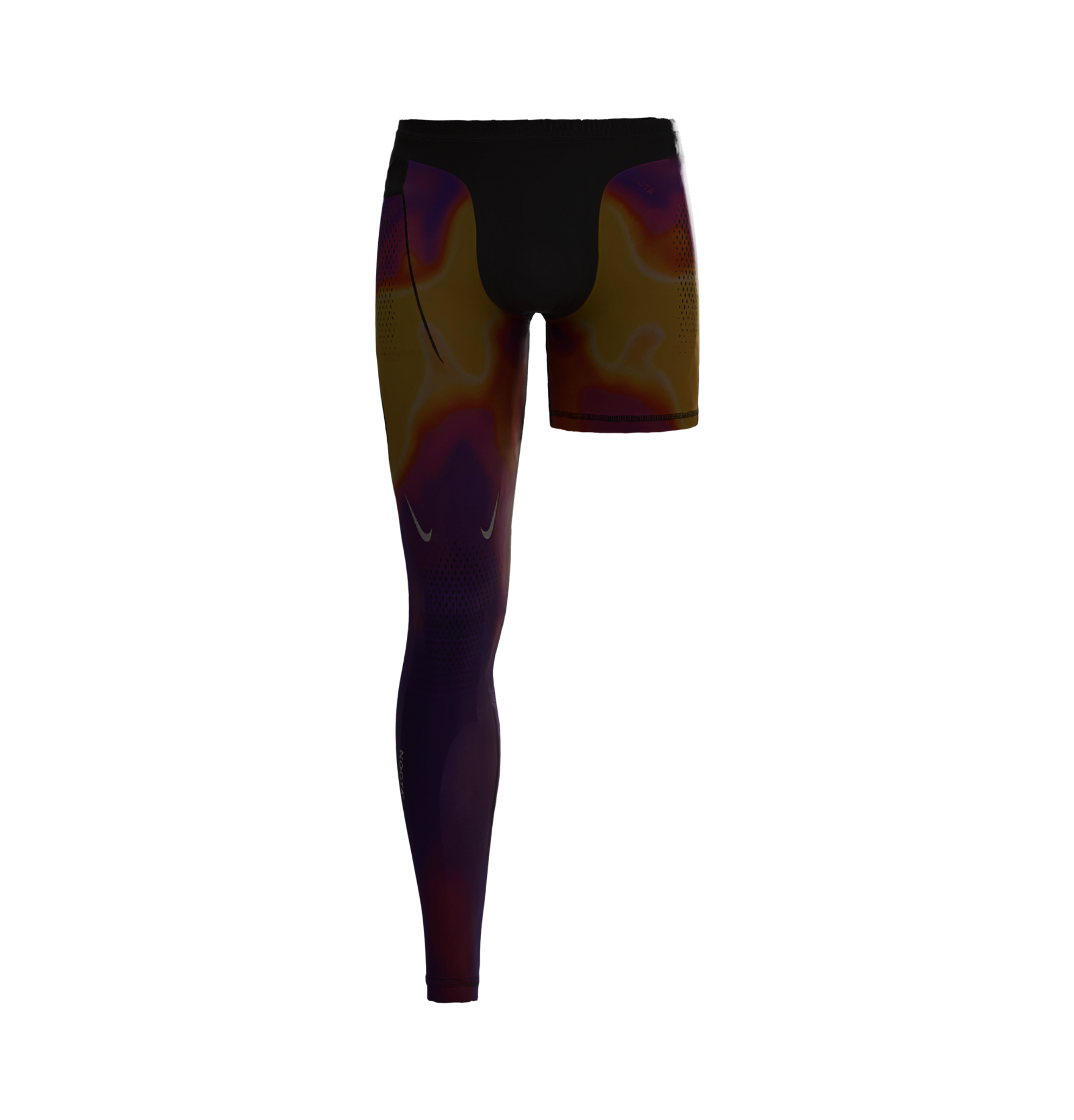 SINGLE LEG TIGHTS - THERMAL (RIGHT) image.