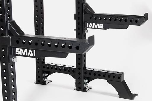 Half Rack with Dual Cable Tower Add Ons - Vanta Series