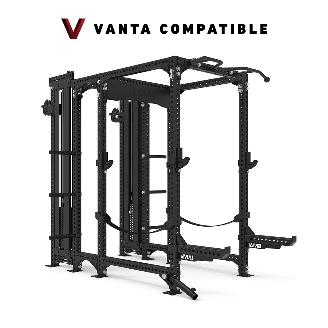 Power Rack with Dual Cable Tower Add Ons Vanta Series SMAI