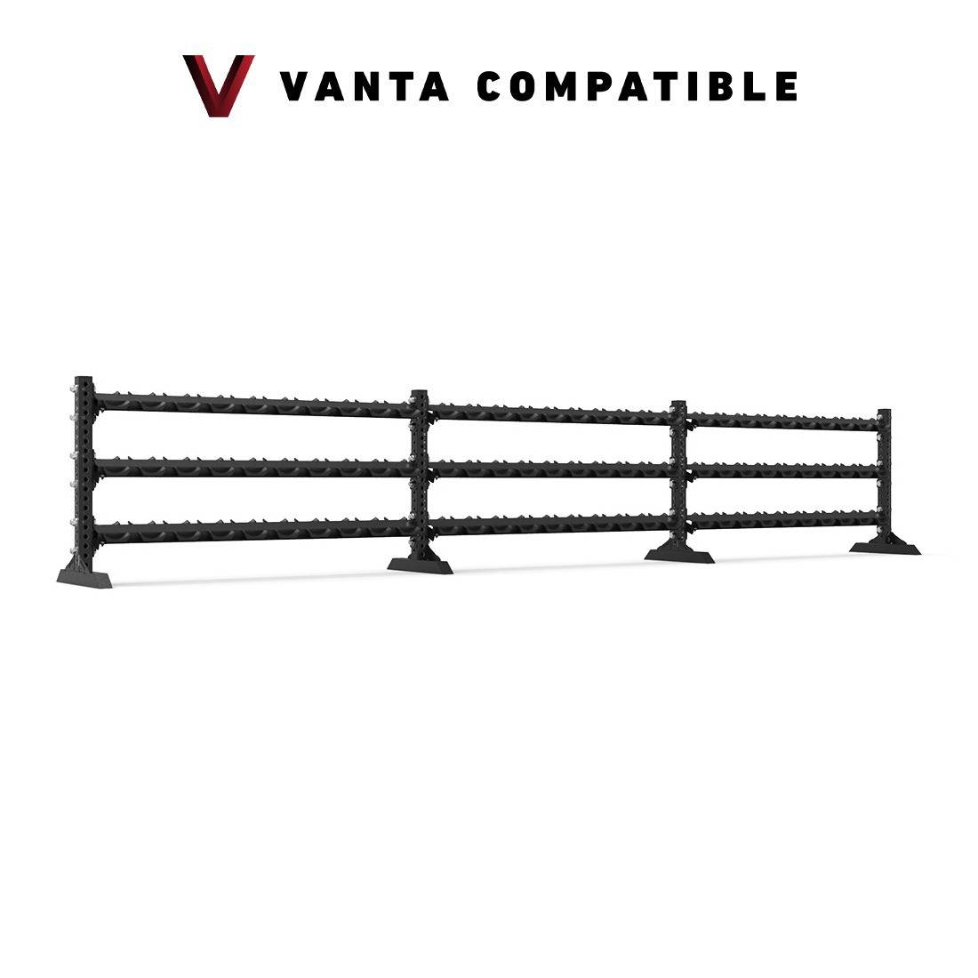 1.1m 3 Dumbbell Storage Shelf - Vanta Series