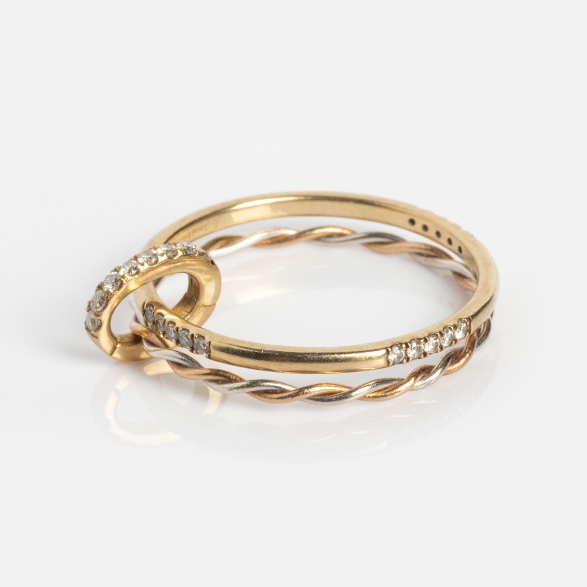 【Local Eclectic】Knotリング Solid Gold Simple Knot Ring – local eclectic