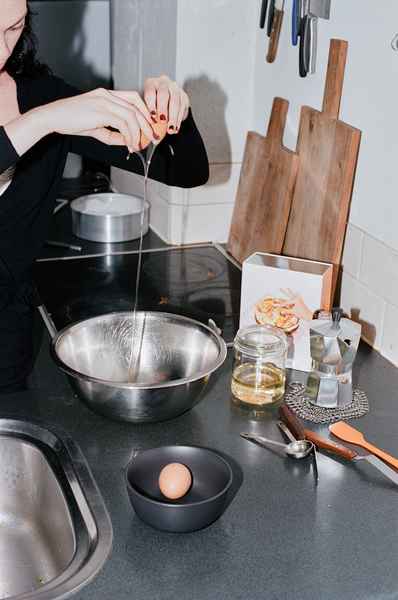 The Wonder BundleEditorial Image of person making cake