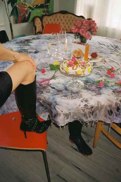 Decadence BundleEditorial Image of person making cake