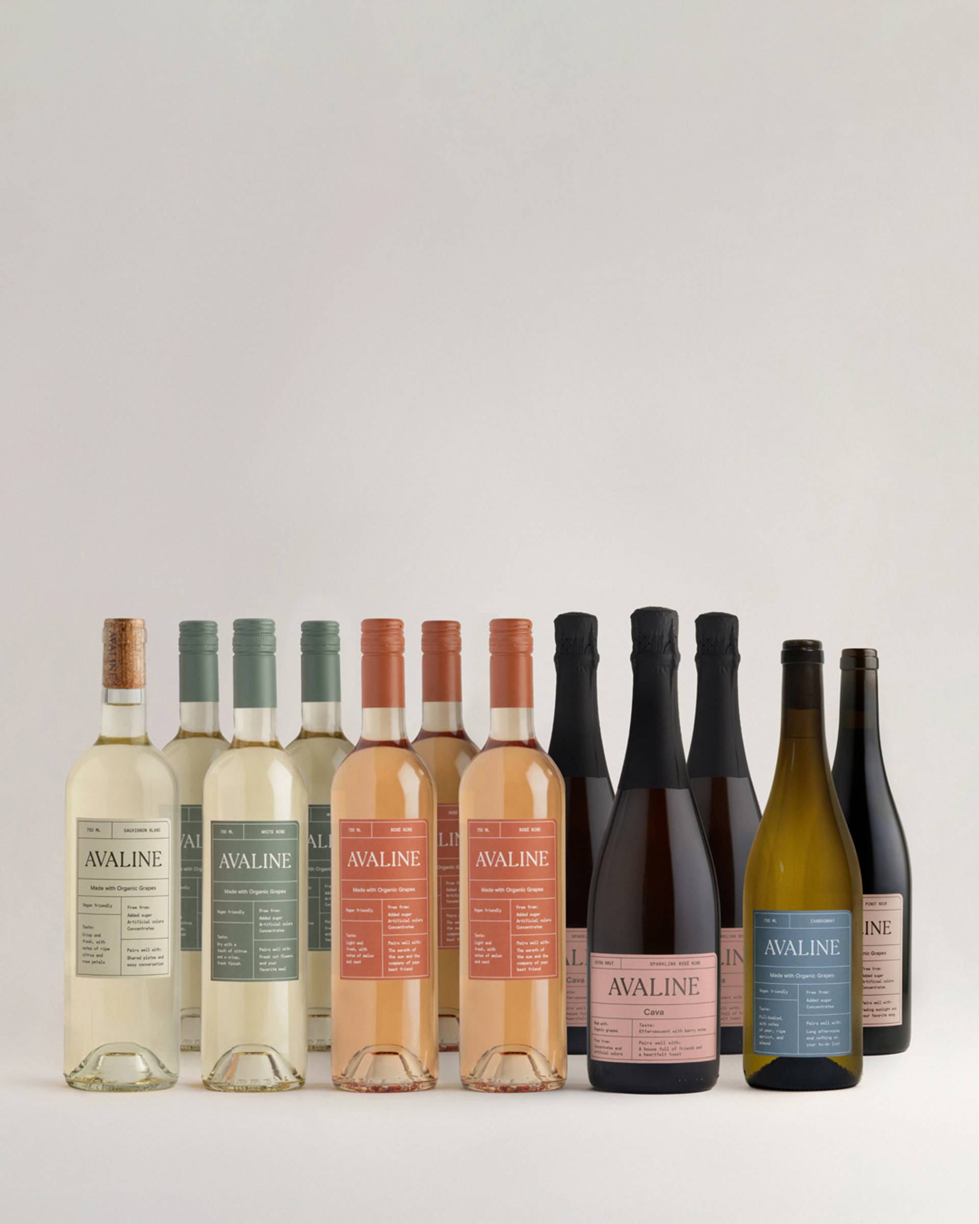 Avaline Wine
code: AUGUST15 for 15% off sitewide