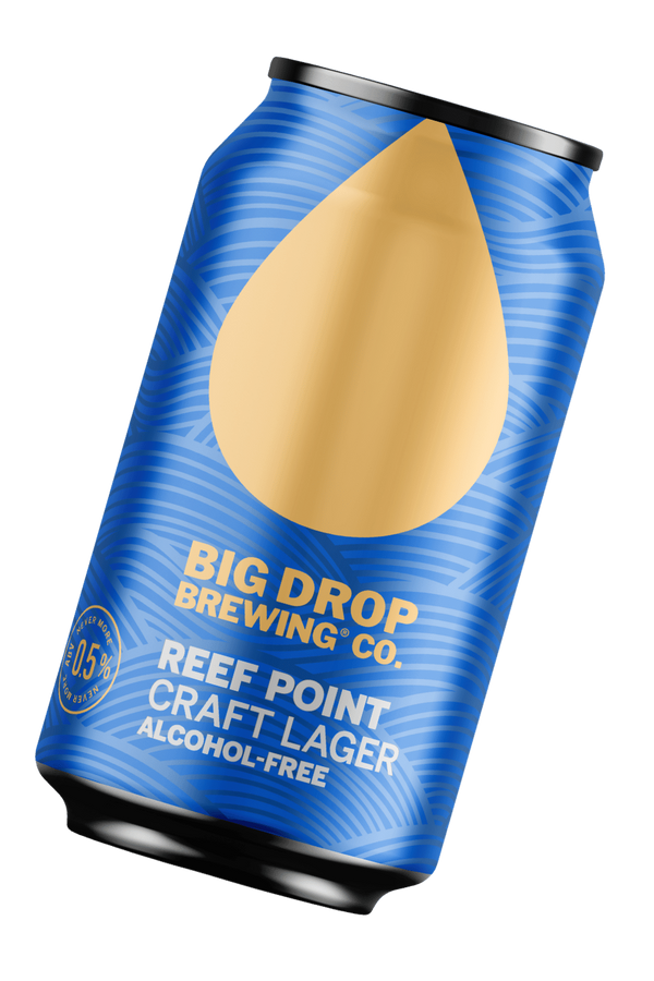 A pack image of Big Drop's Reef Point Craft Lager
