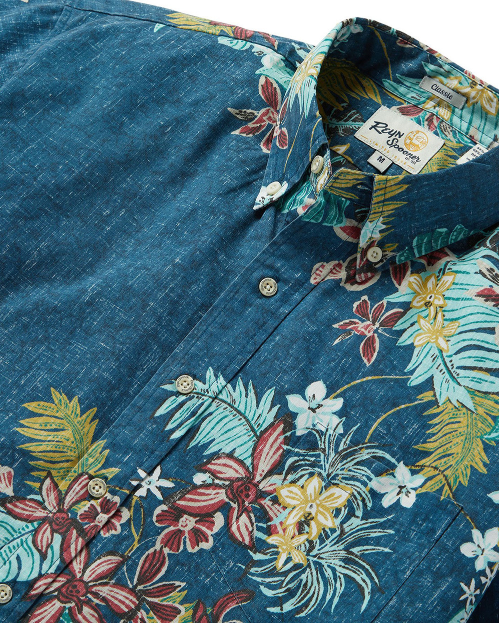 Hawaiian REYN SPOONER Men's Aloha Shirt Rayon [Hawaii Recalls]