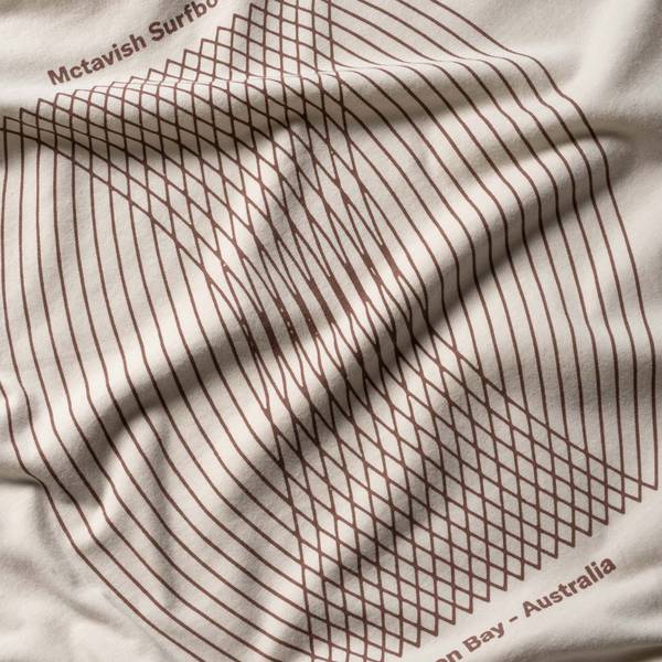 Surfboard Slinky Tee